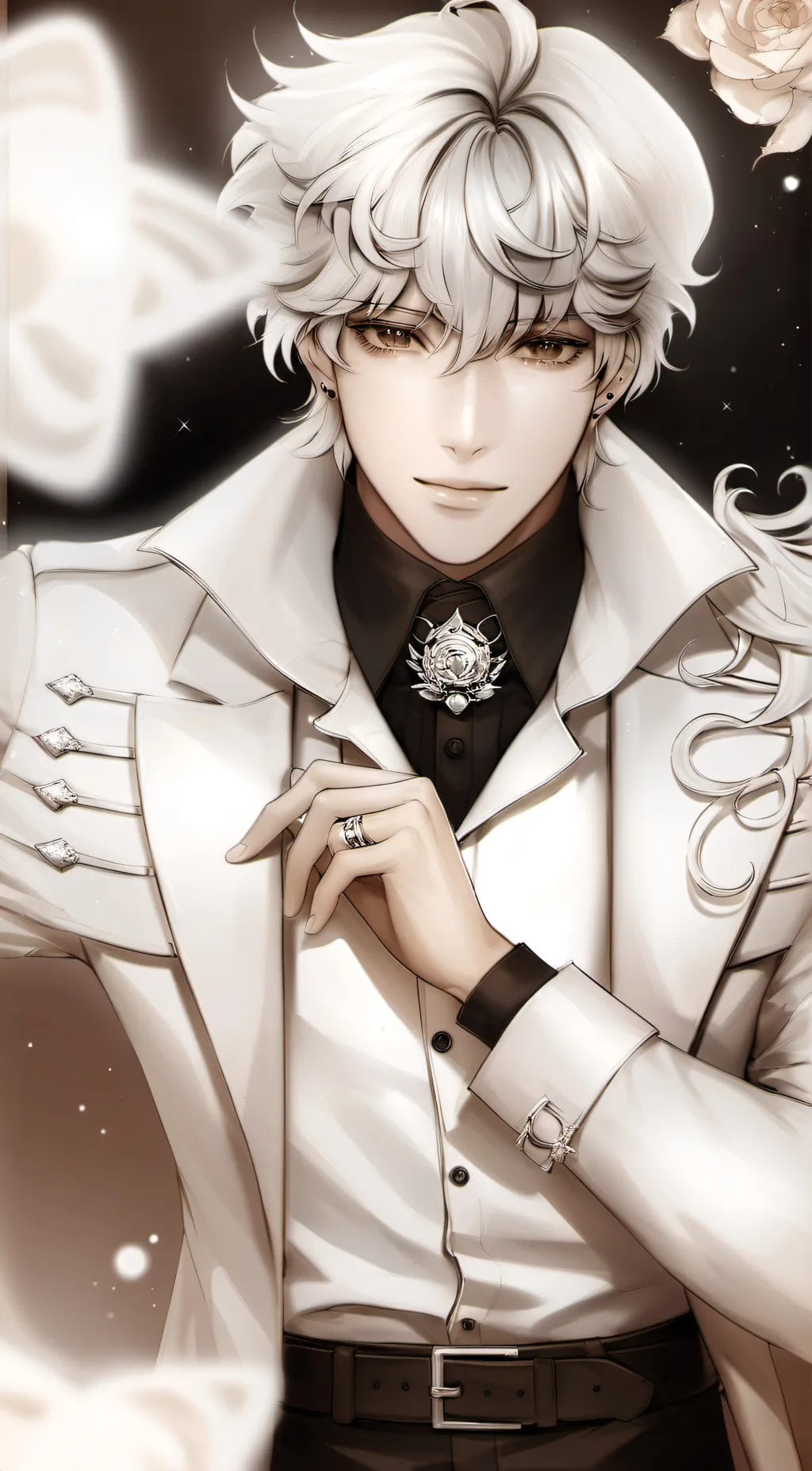 ai character: Hoshiko background