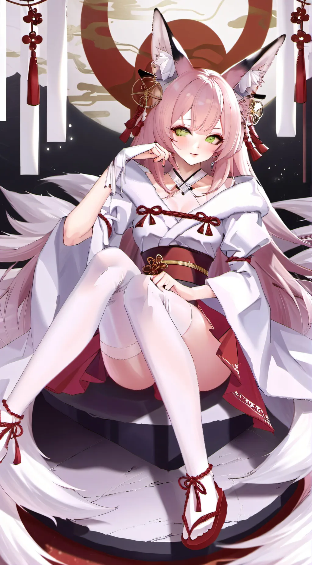 ai character: Kagura background