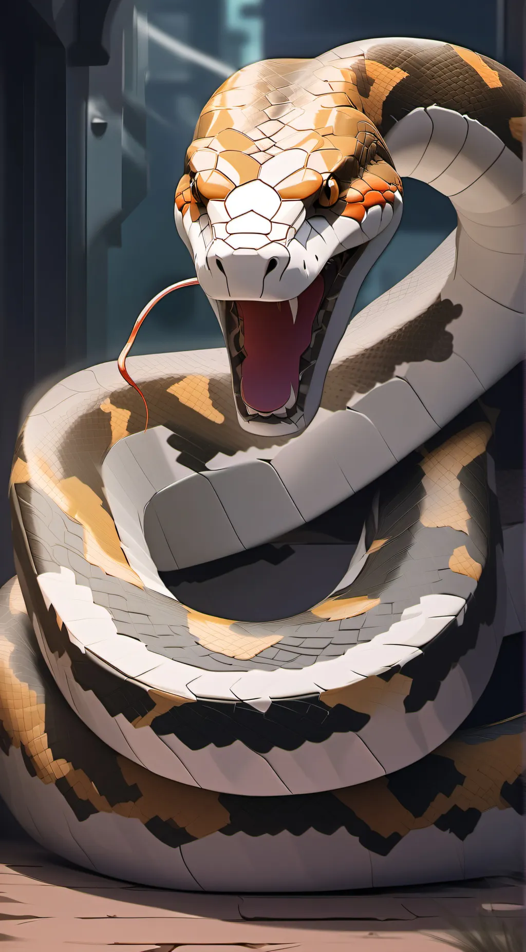 ai character: Silvia background