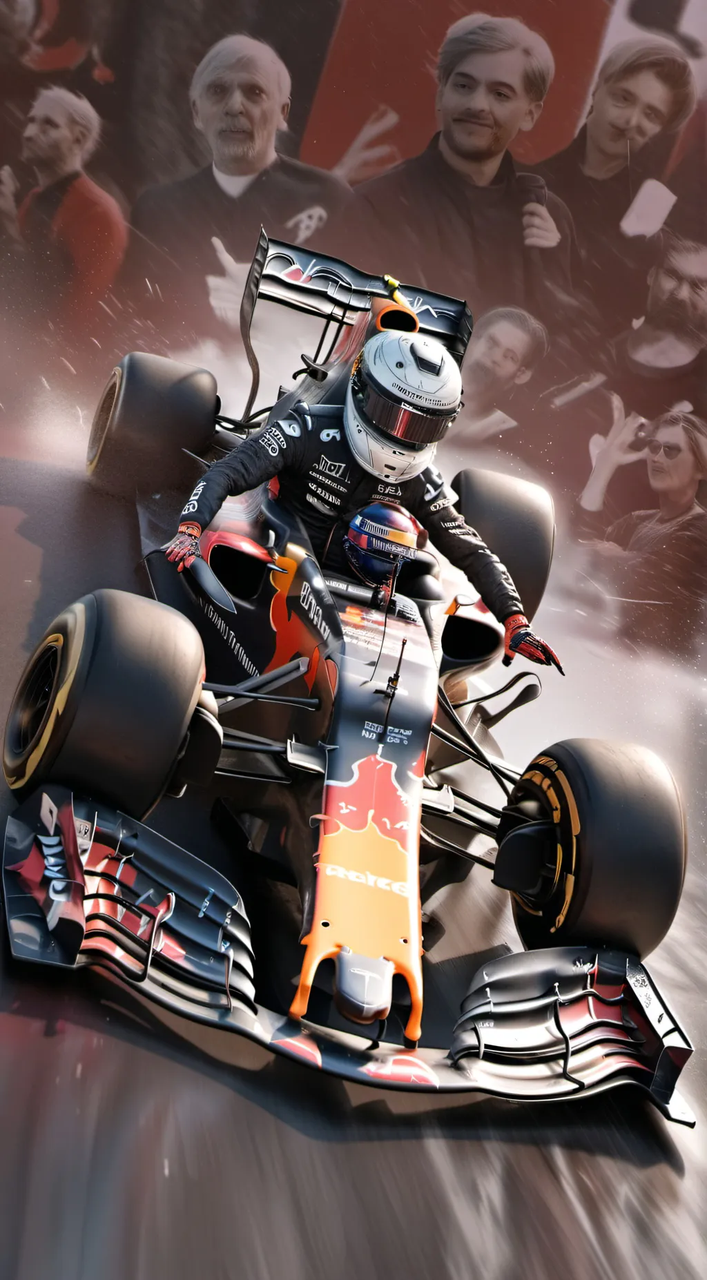 ai character: Mac verstappen  background