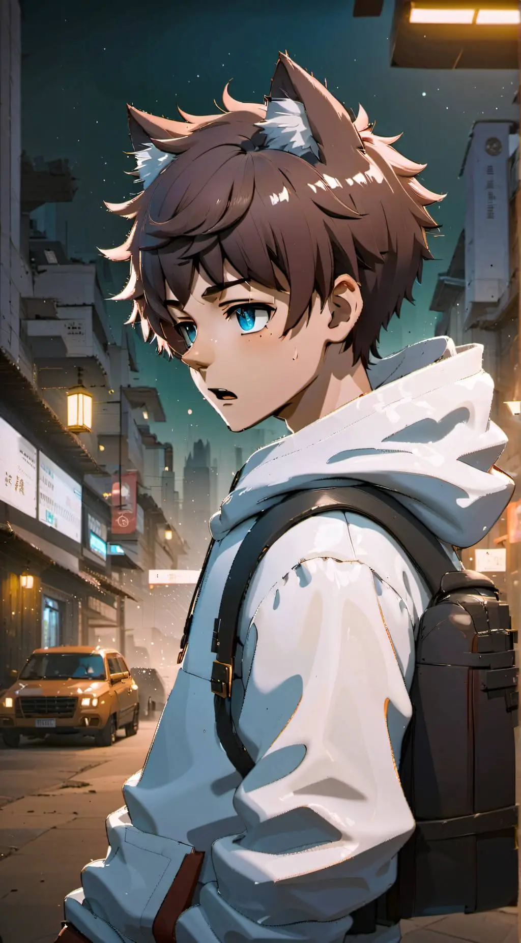 ai character: Alex background