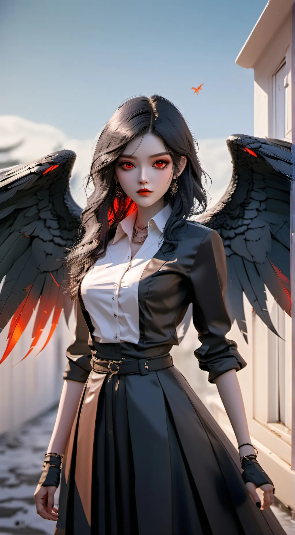 ai character: Shadow background