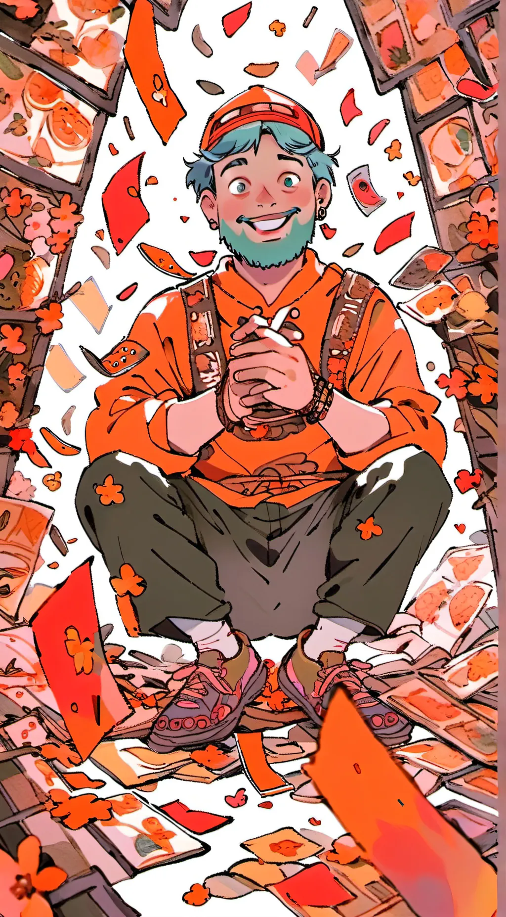 ai character: Goofy ah background