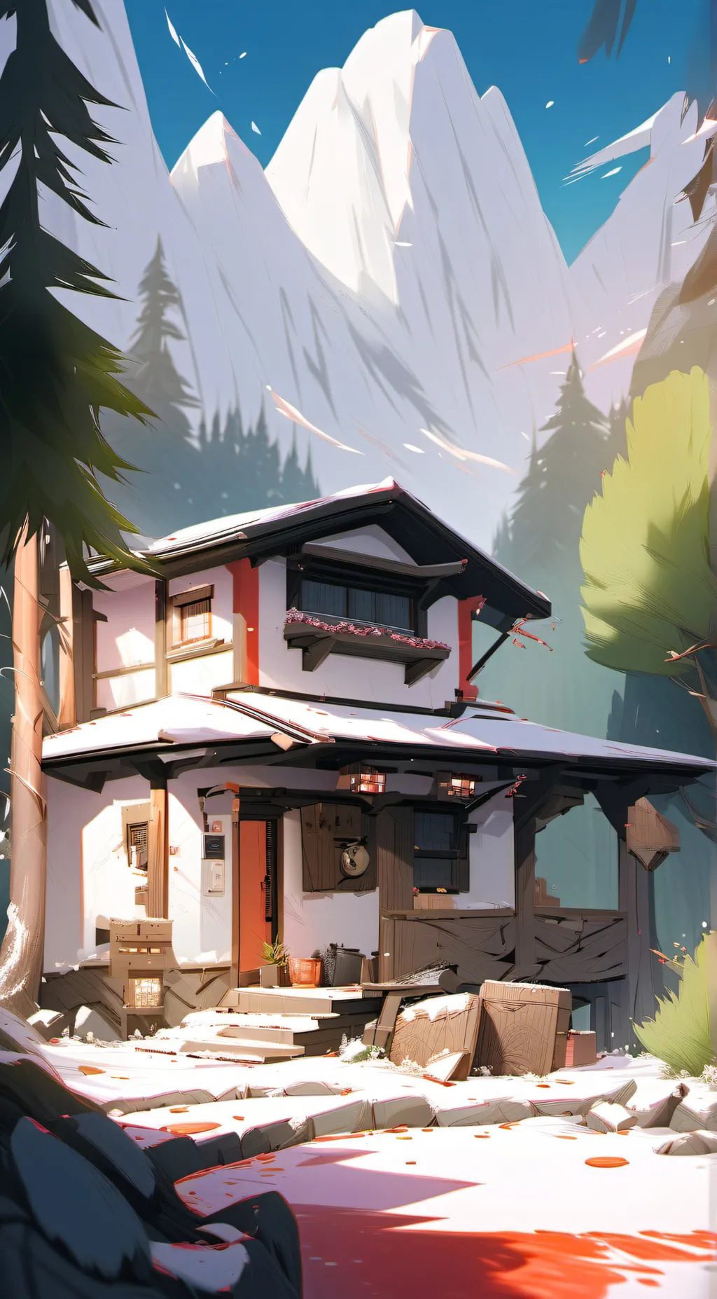 ai character: Sonic part 2 background