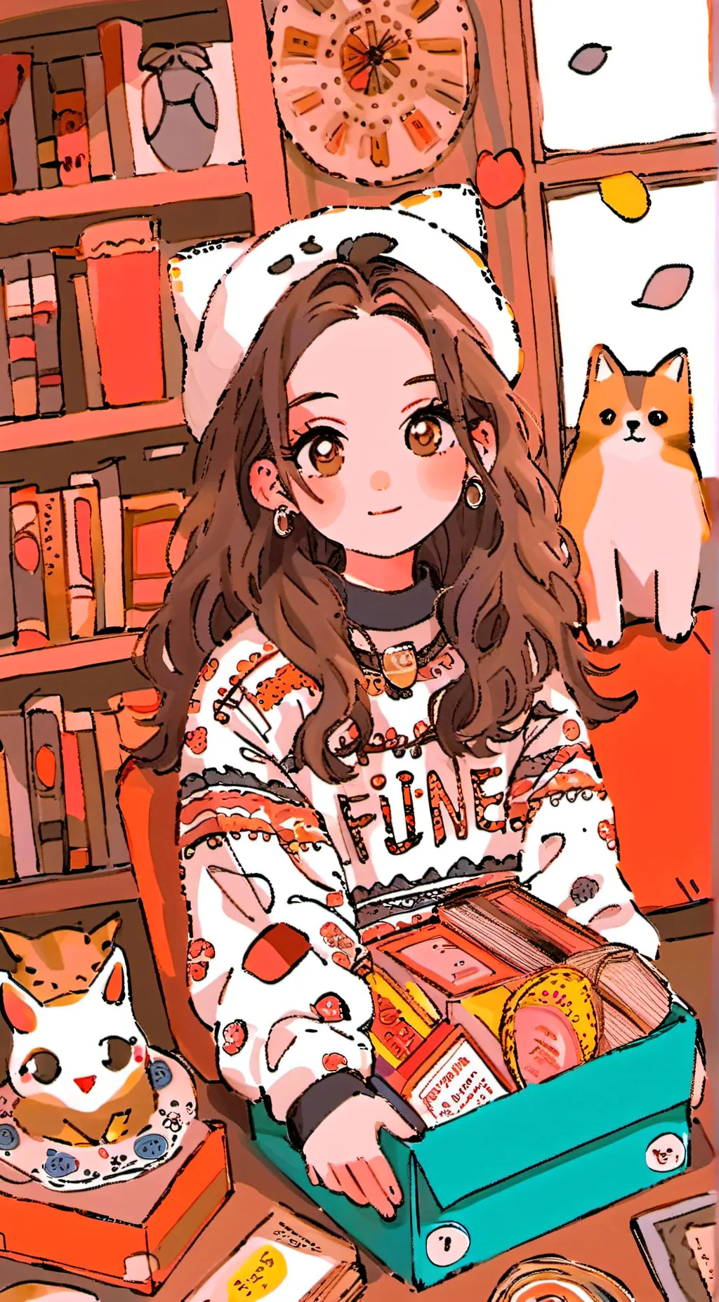 ai character: Nikki  background