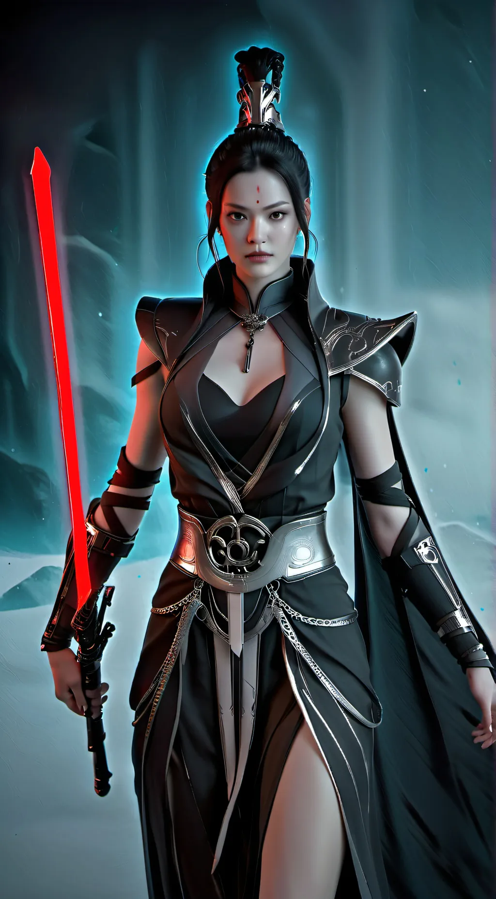 ai character: L'tash background