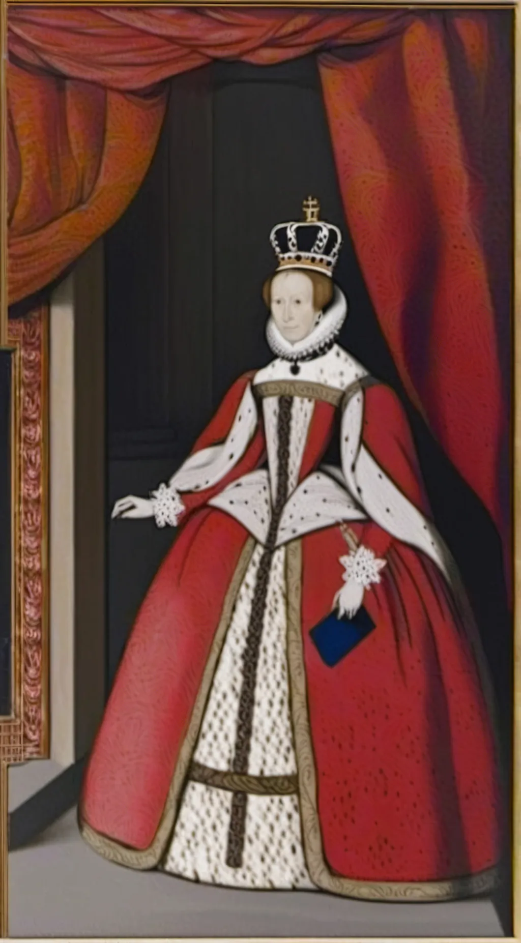 ai character: Queen Elizabeth background