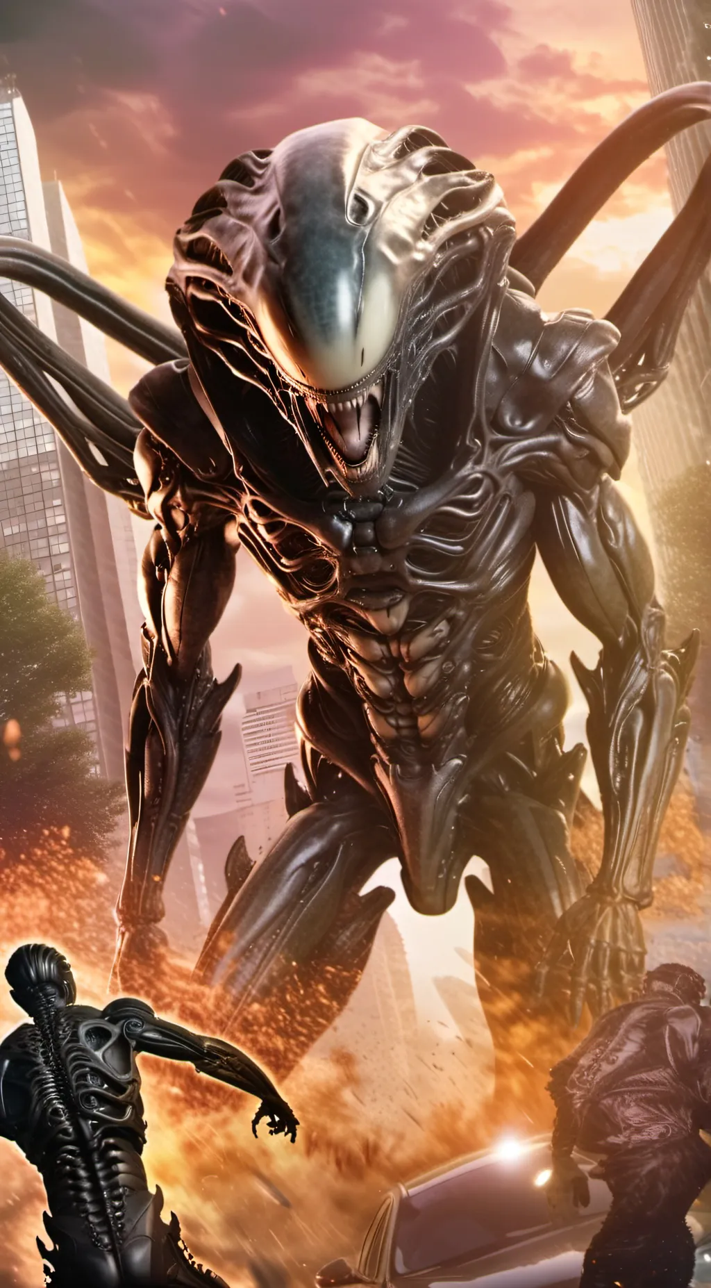 ai character: Xenomorph background