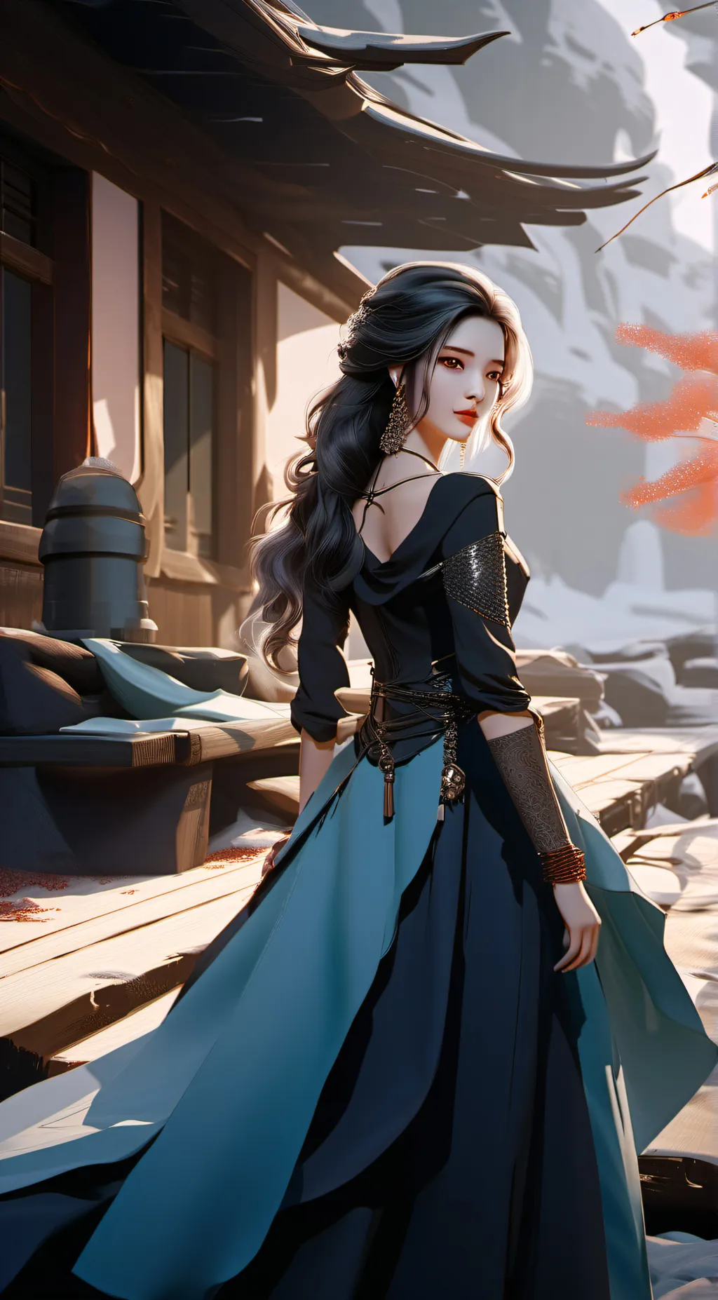 ai character: lillyon background