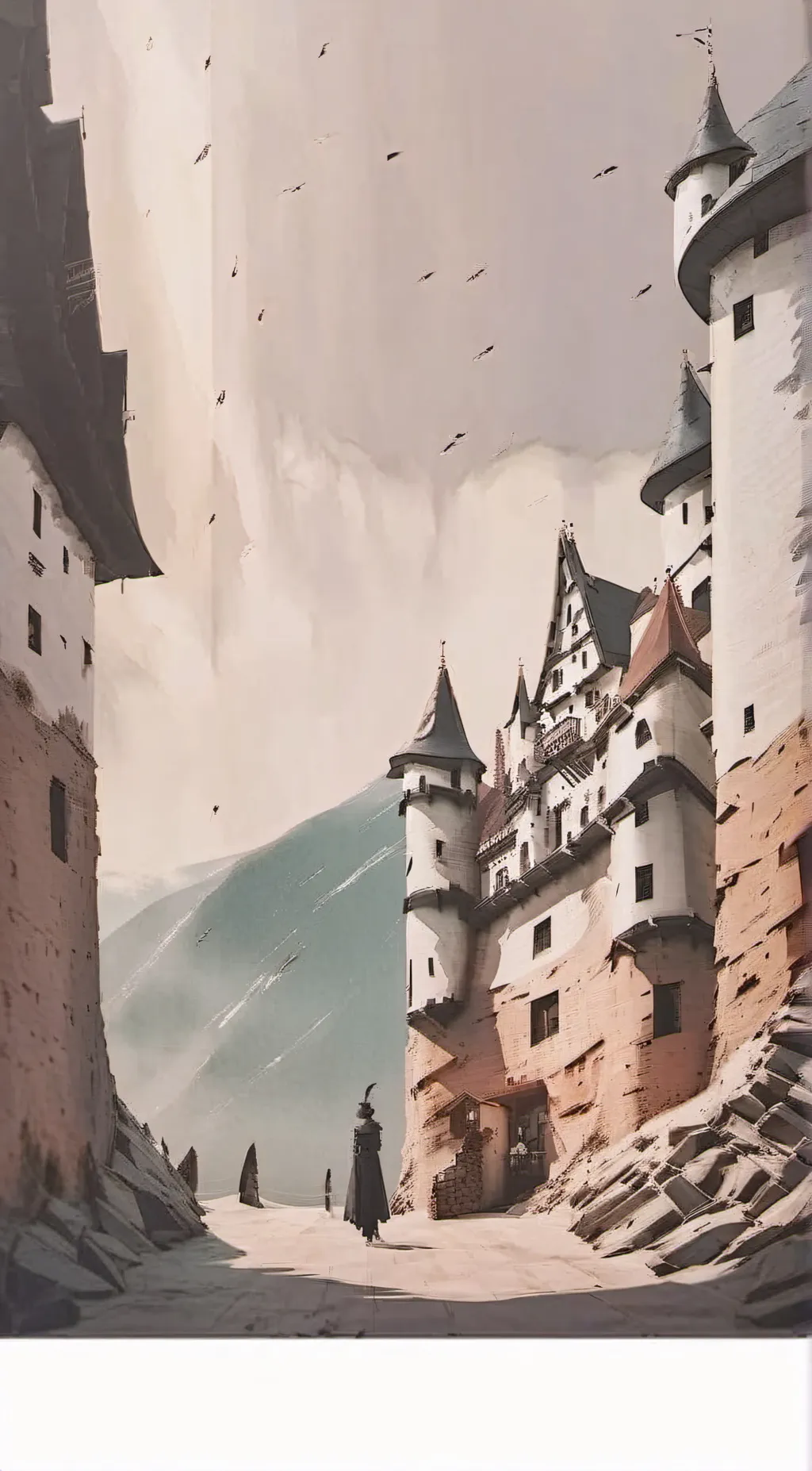 ai character: Hogwarts  background