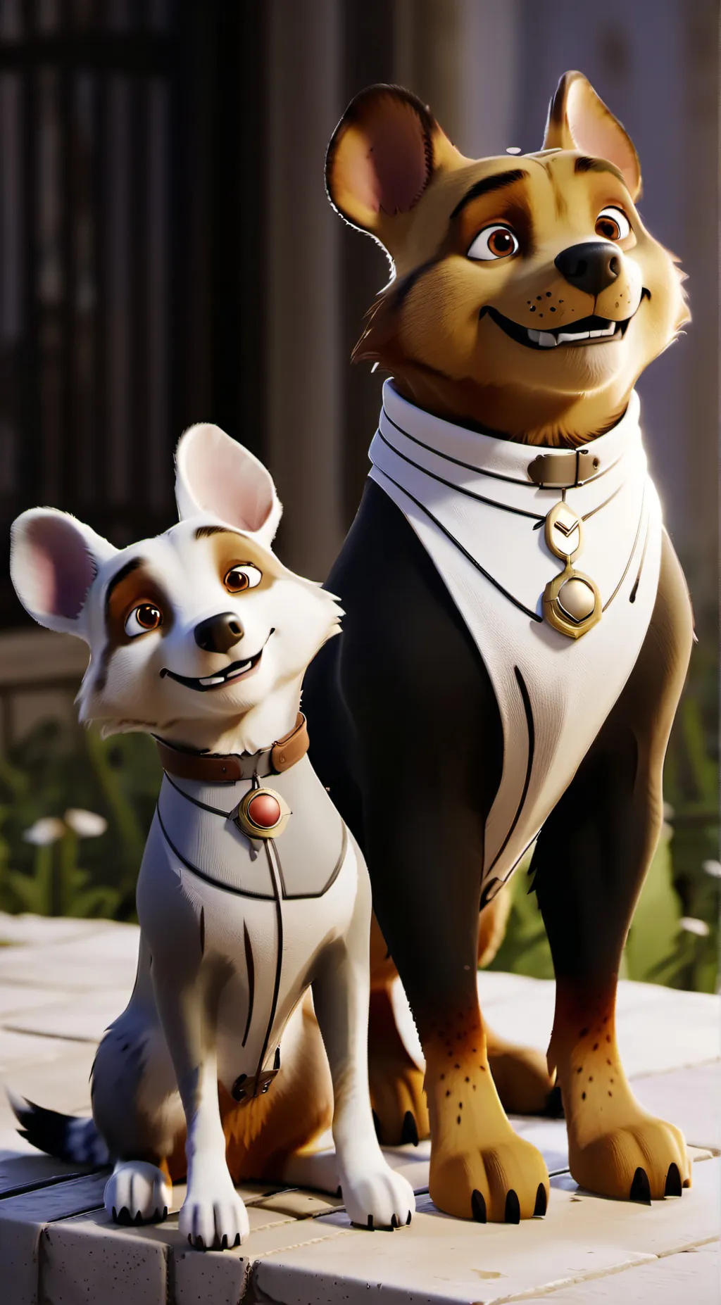 ai character: catnap x dogday  background