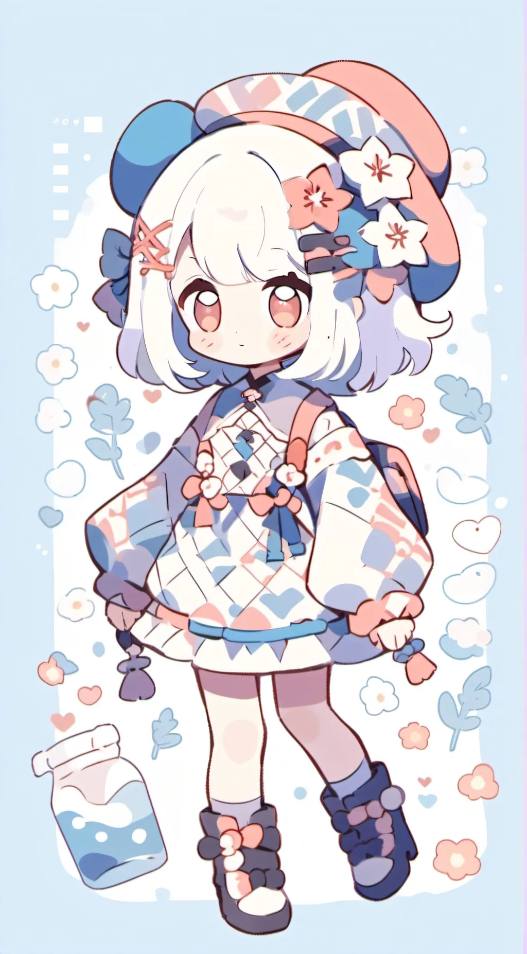 ai character: Lucie background