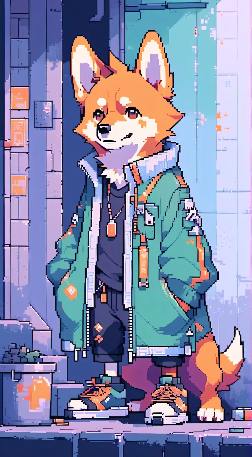 ai character: Mha+ Sc background