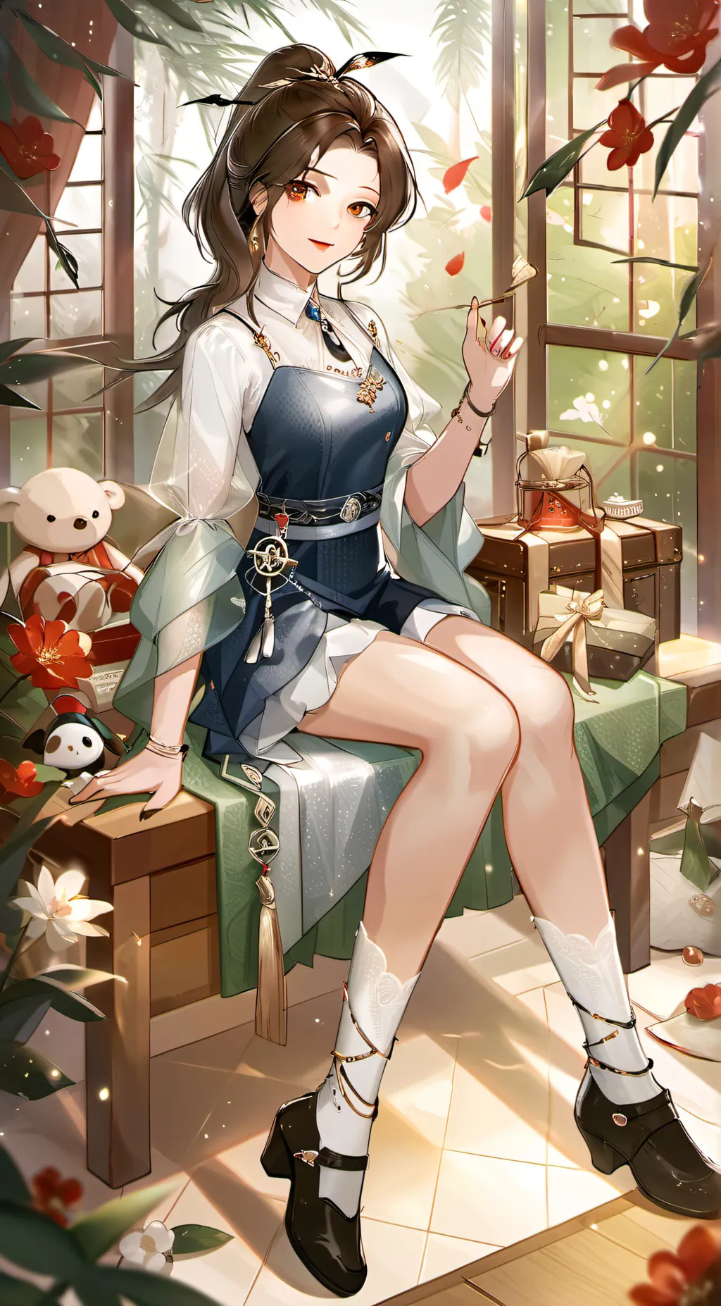 ai character: Cleo background