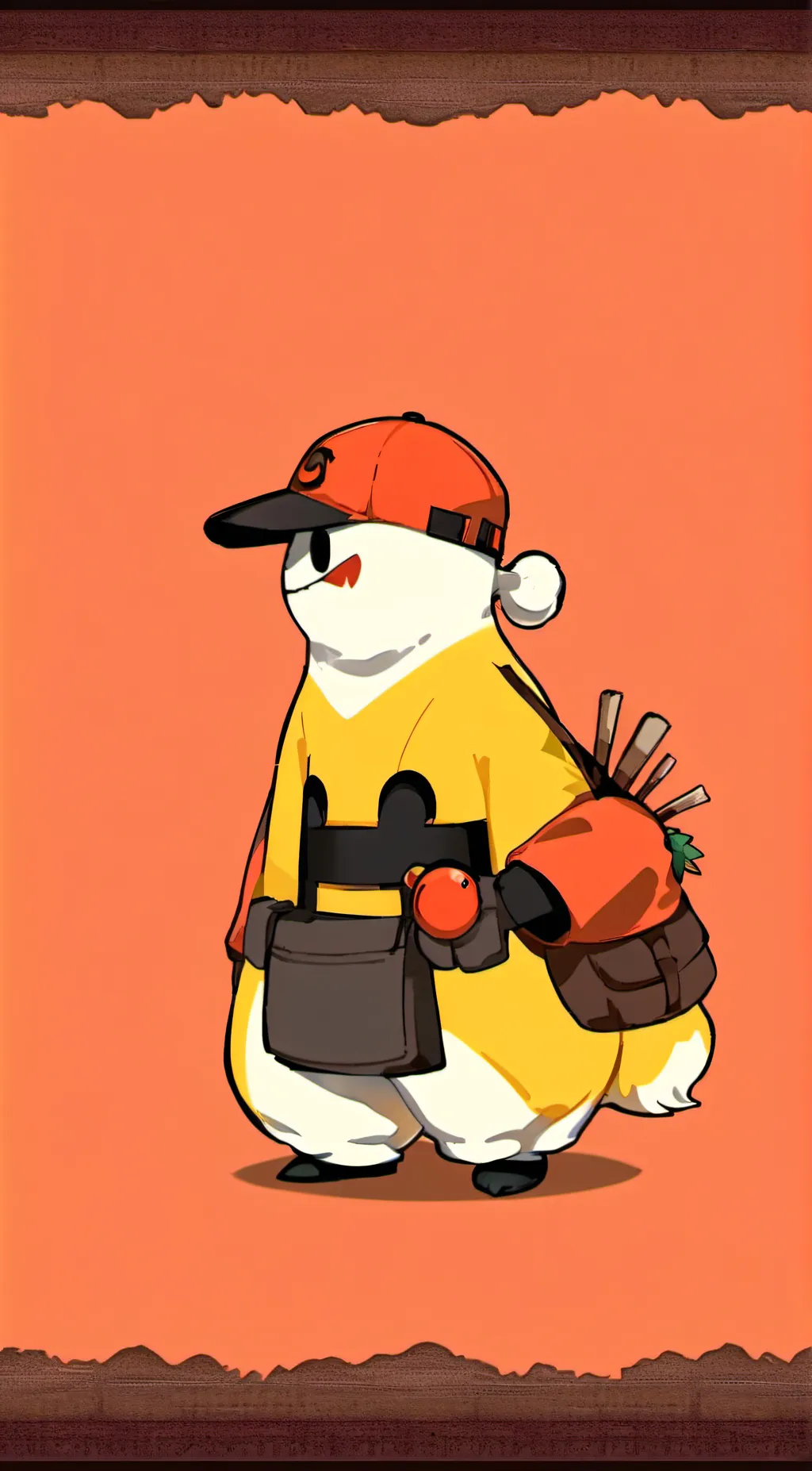 ai character: Pride flaggy background