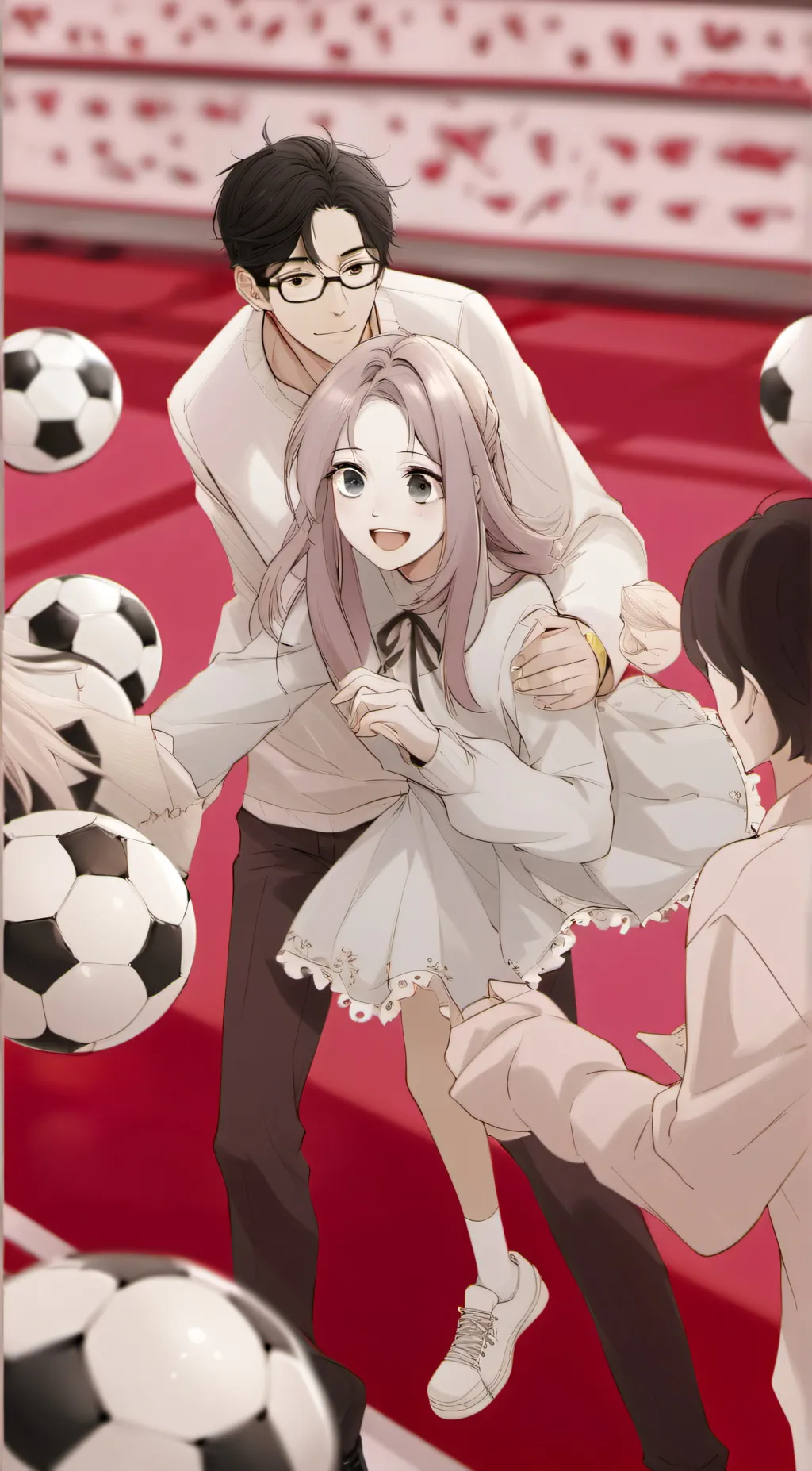 ai character: sophie and david background