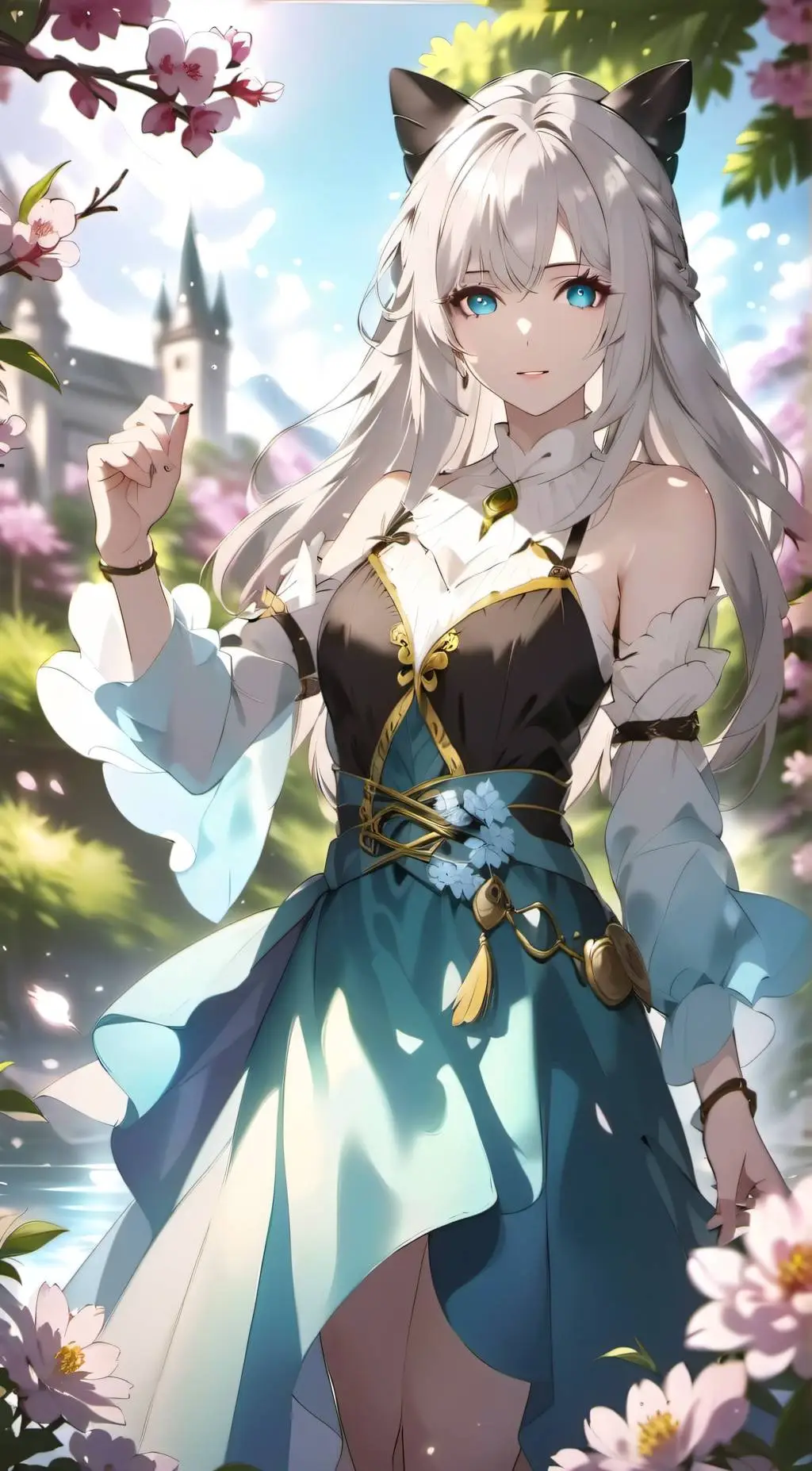 Talkie AI - Chat with Iris white