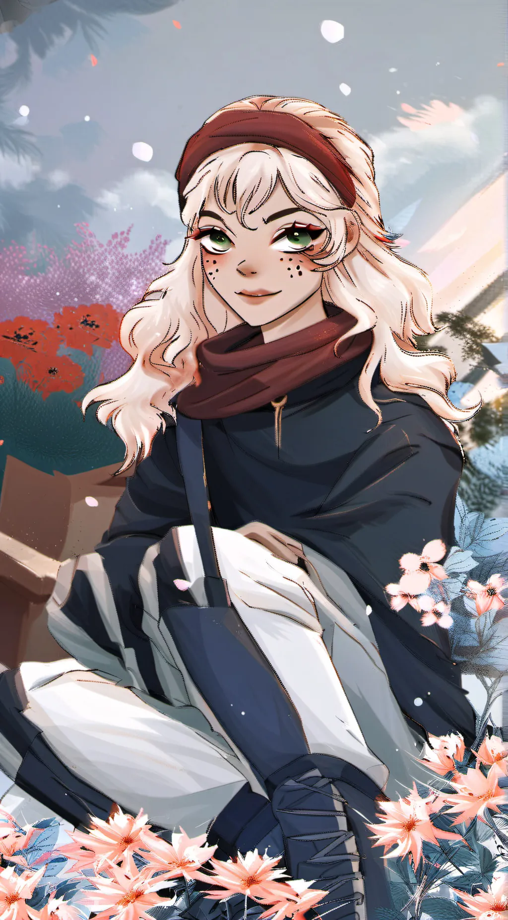 ai character: Ava and friends  background