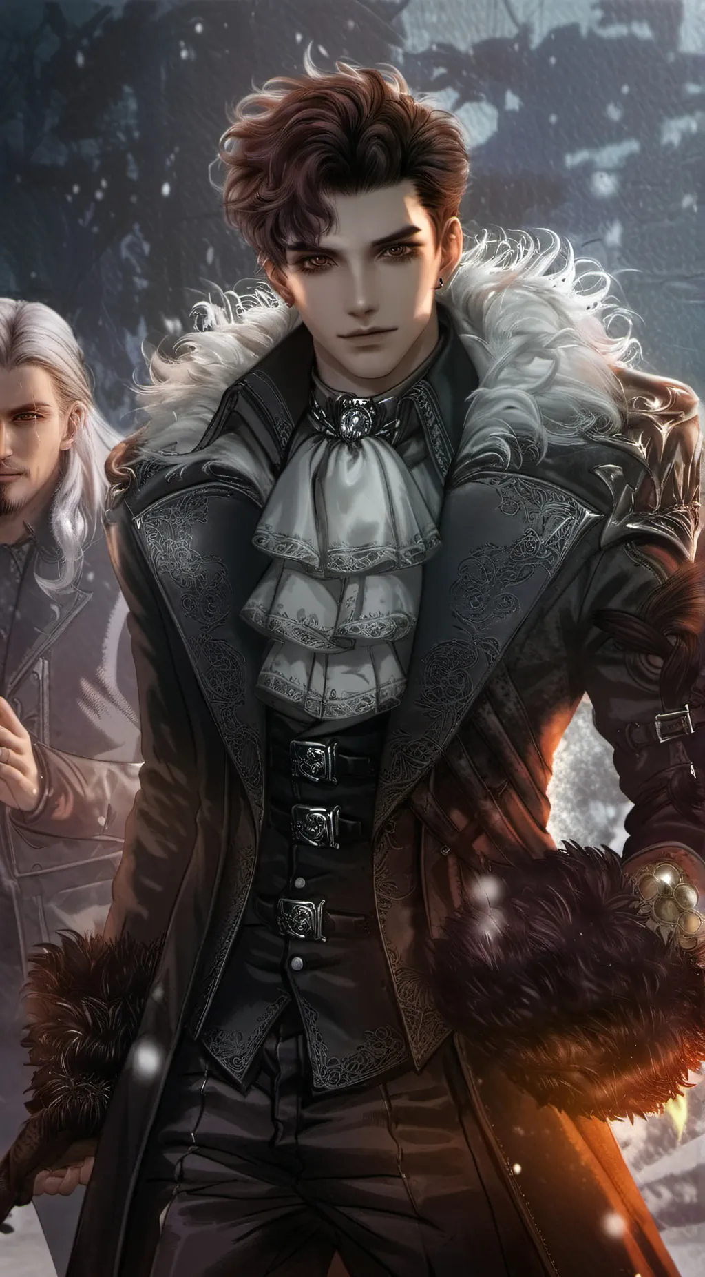 ai character: luces northern  background