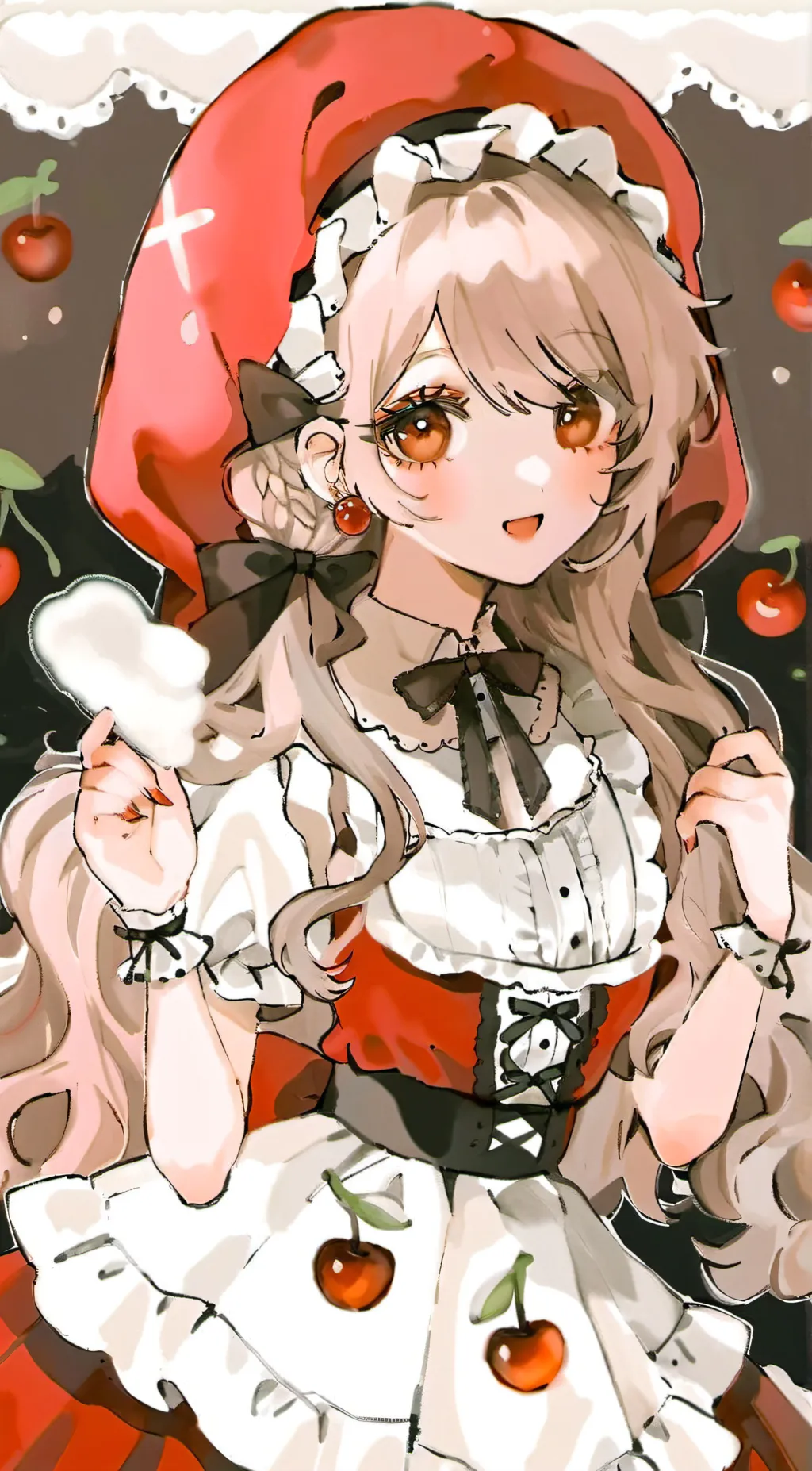 ai character: Aria background