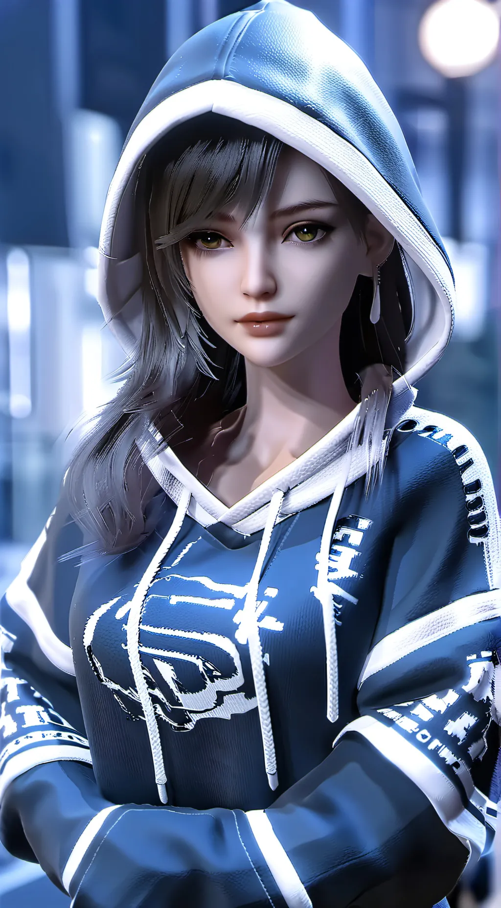 ai character: Ashley background