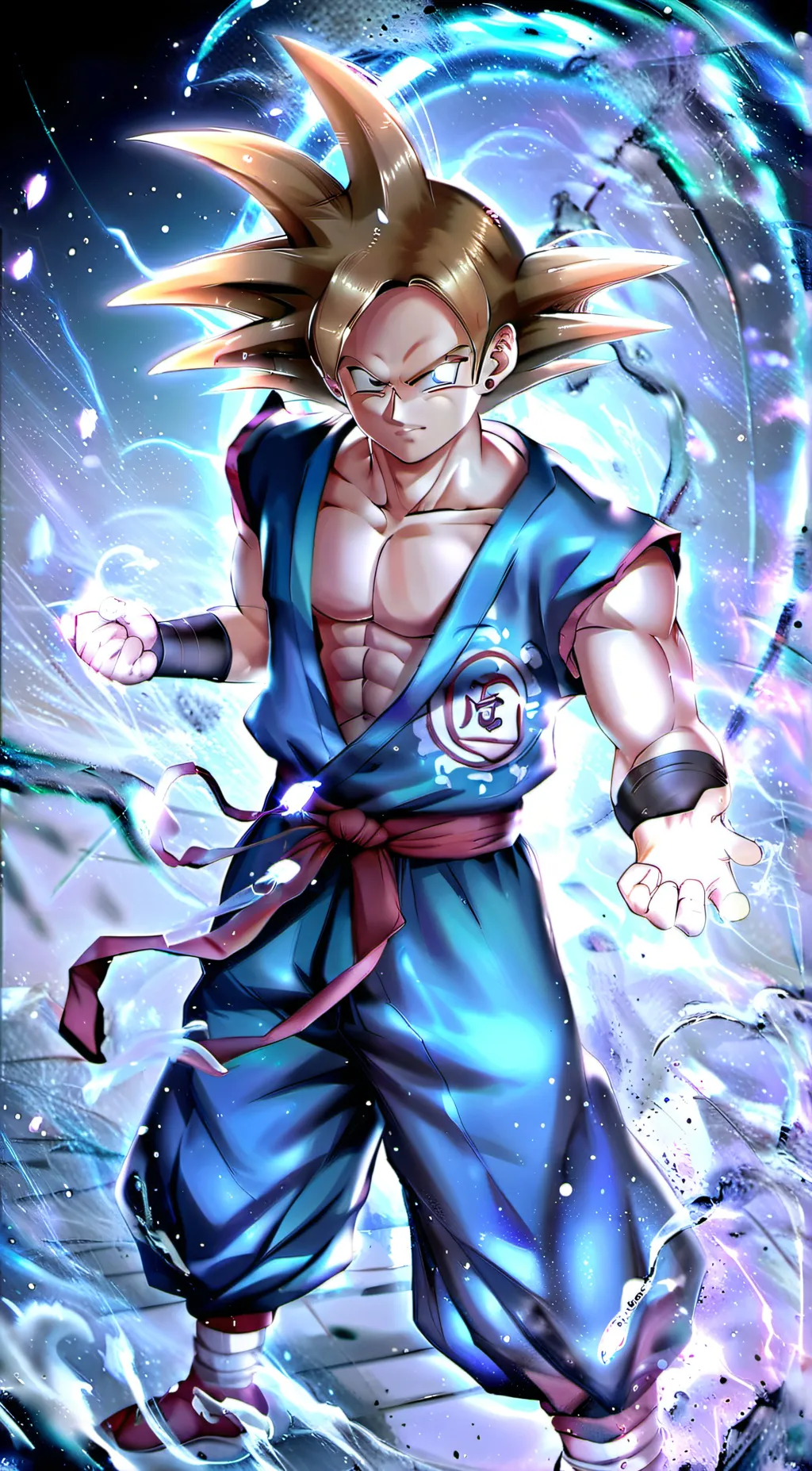 ai character: Vegeta background