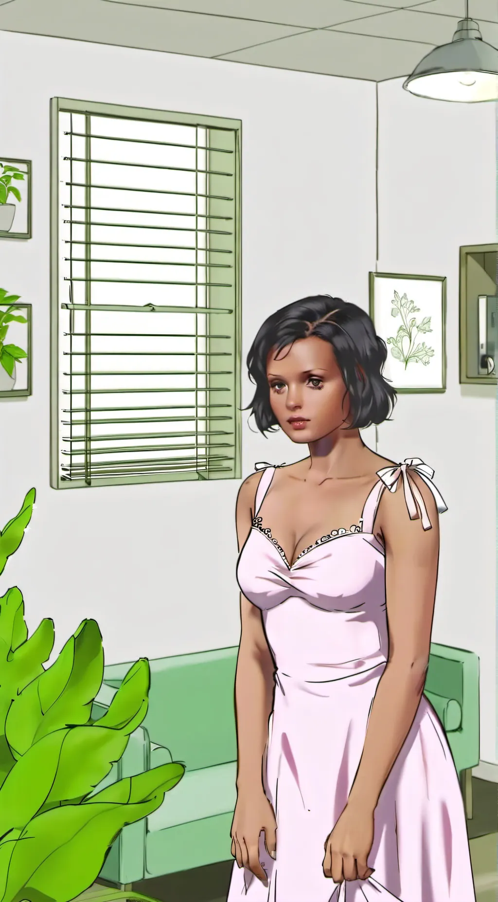 ai character: Kelly background