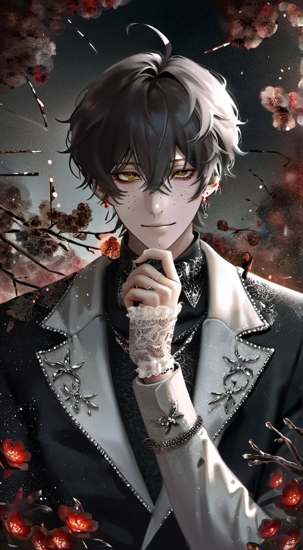 ai character: Dameon  background