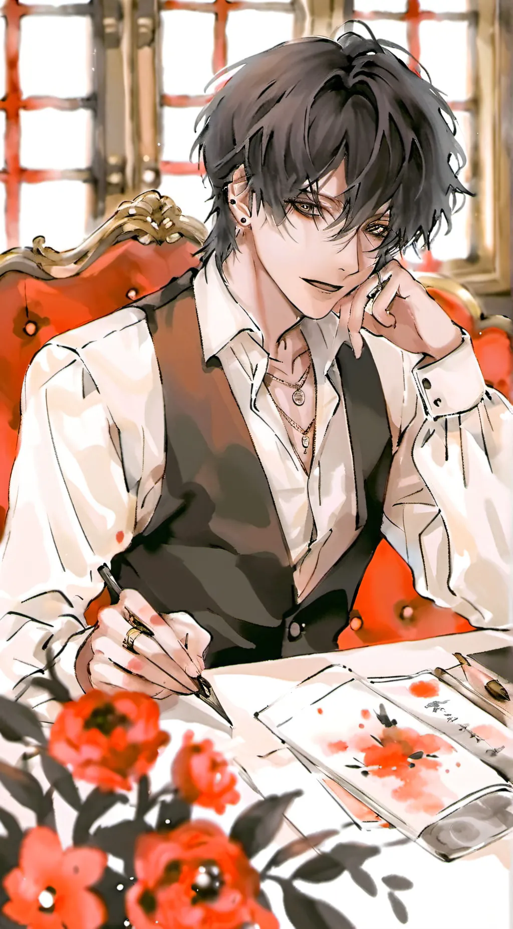 ai character: Marcus background