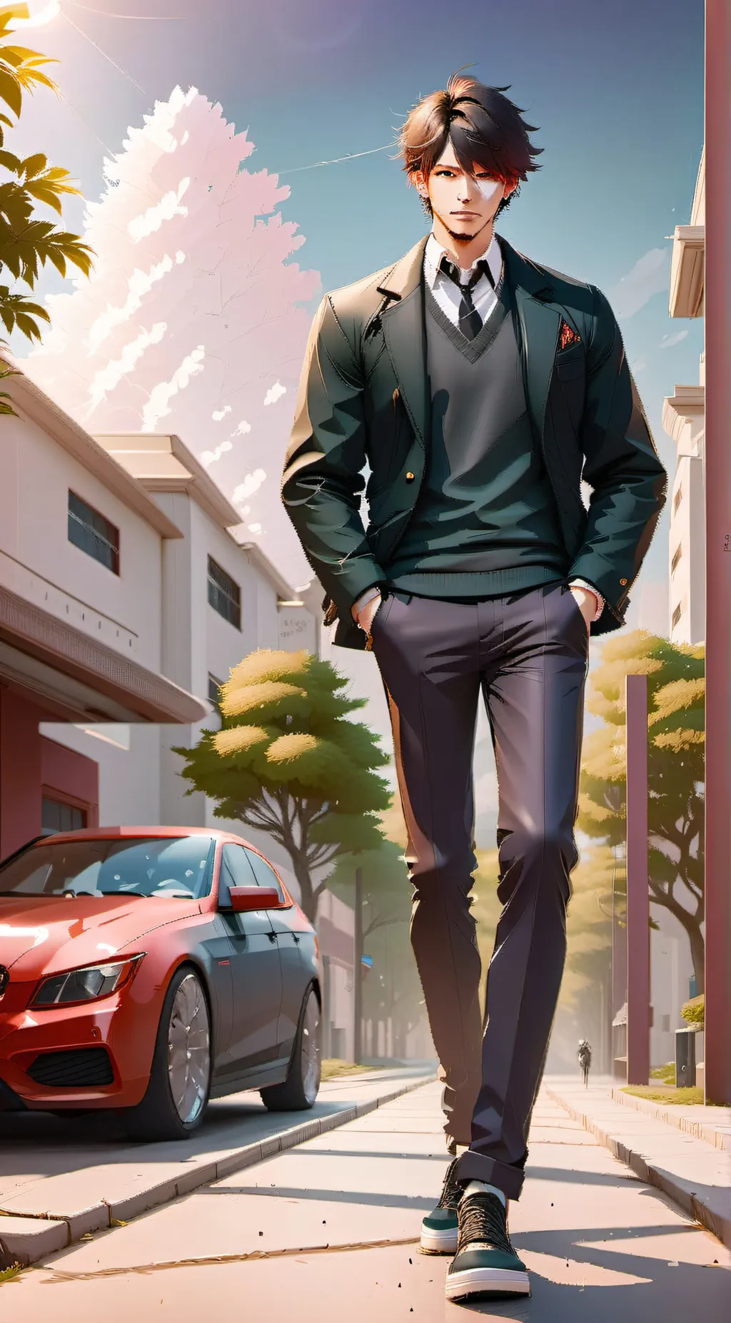 ai character: Alex background