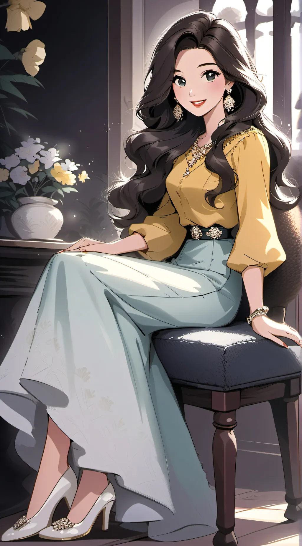 ai character: Scarletta background