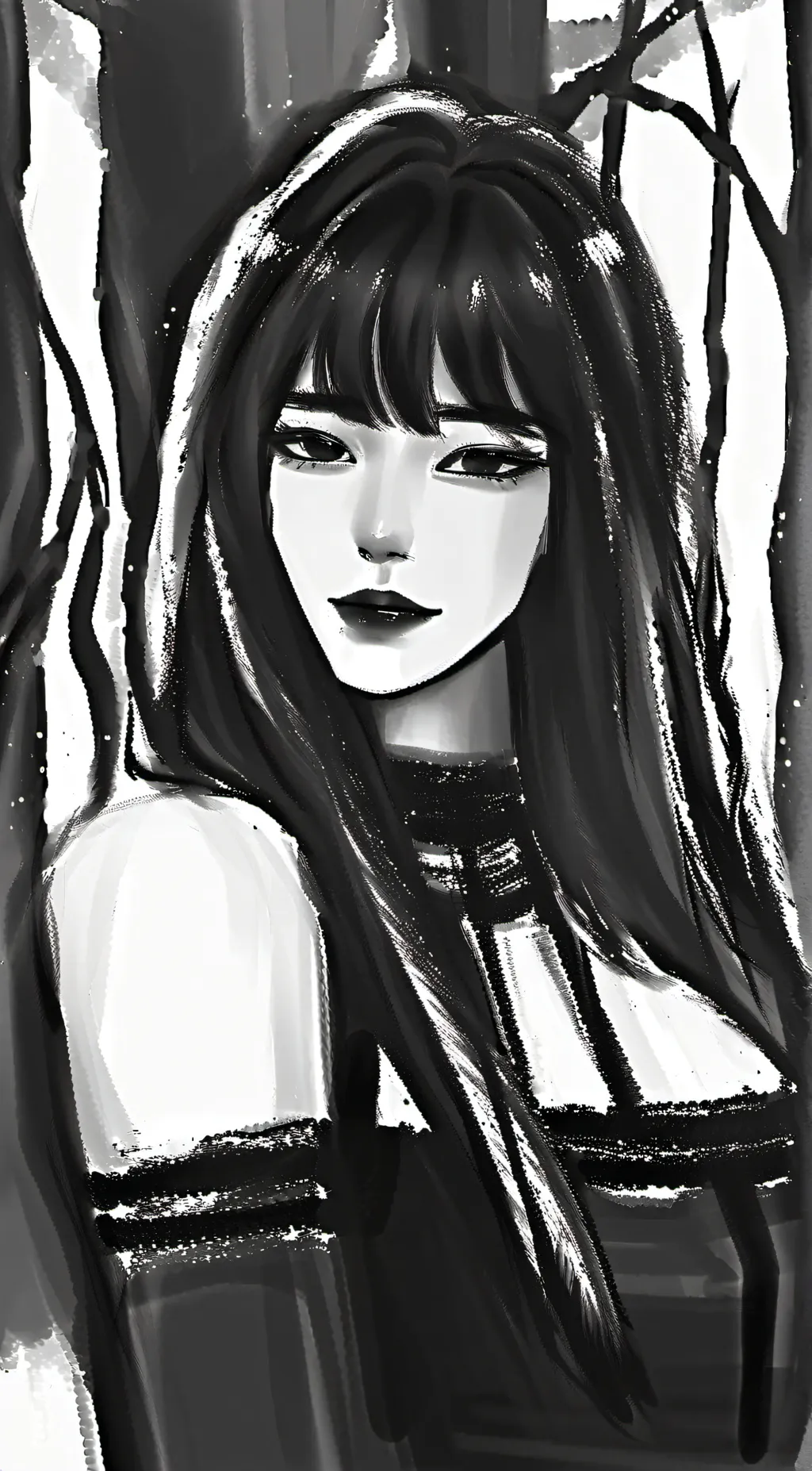 ai character: Zero heart background