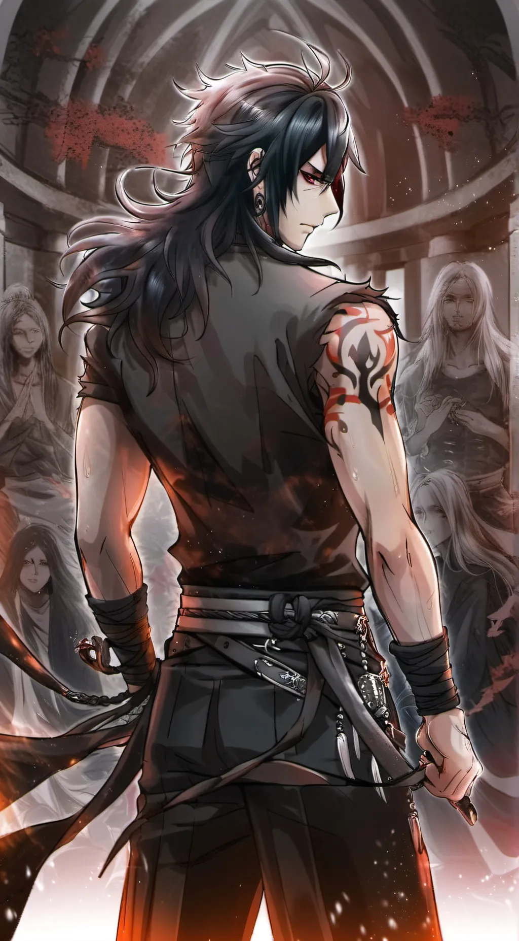 ai character: Claud background