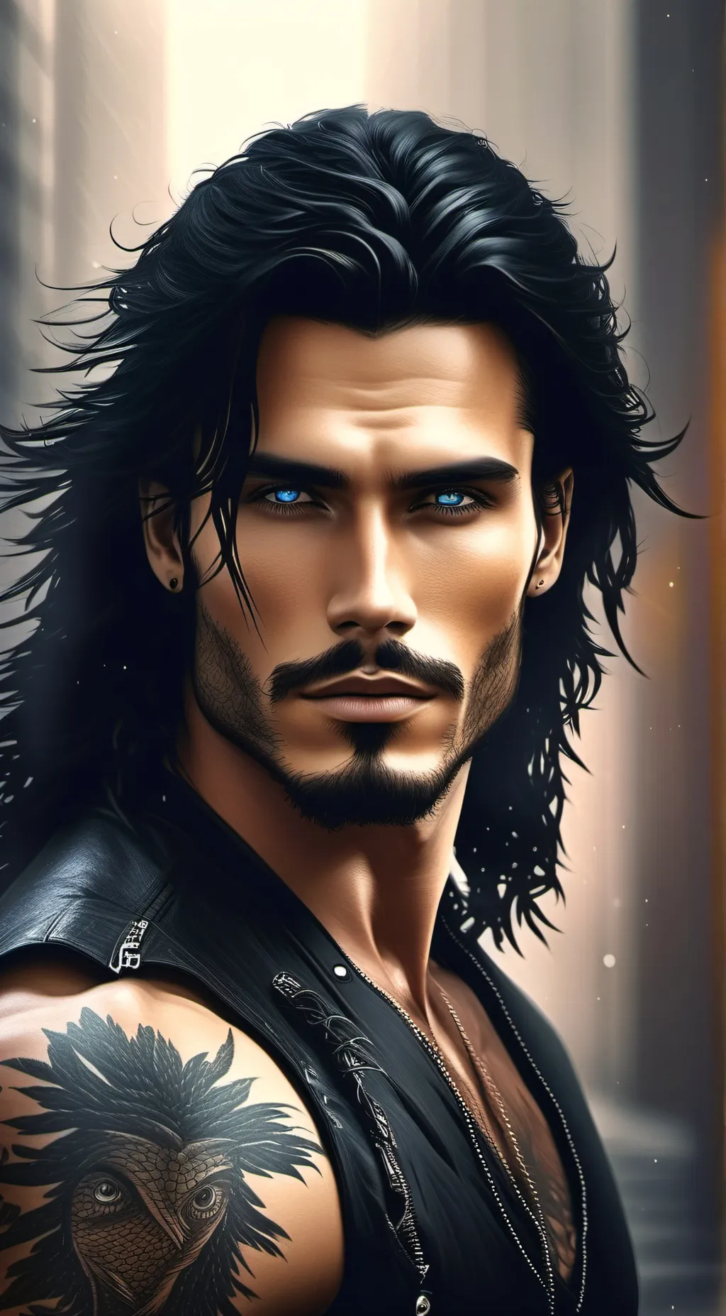 ai character: Kaz background