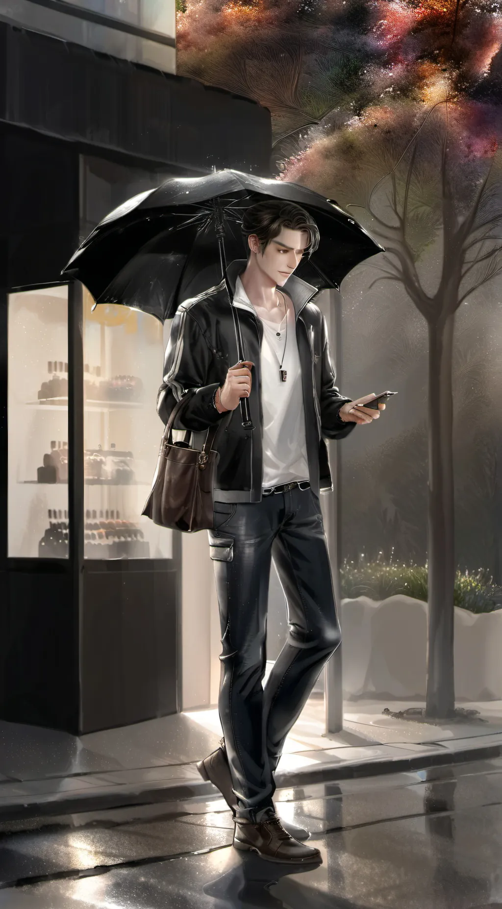 ai character: Ethan background