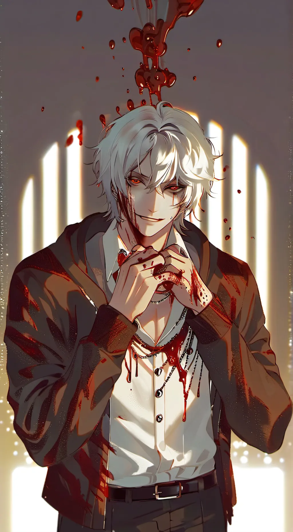 ai character: Jeff the killer  background