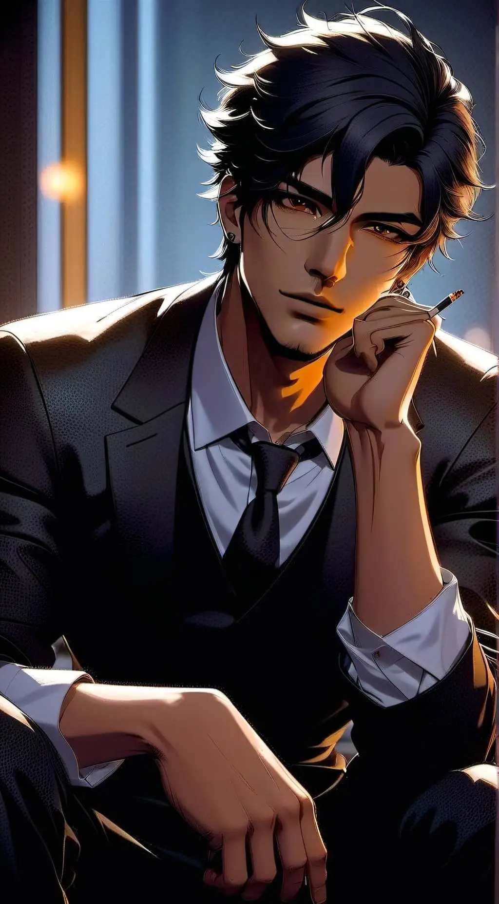 ai character: Angelo background