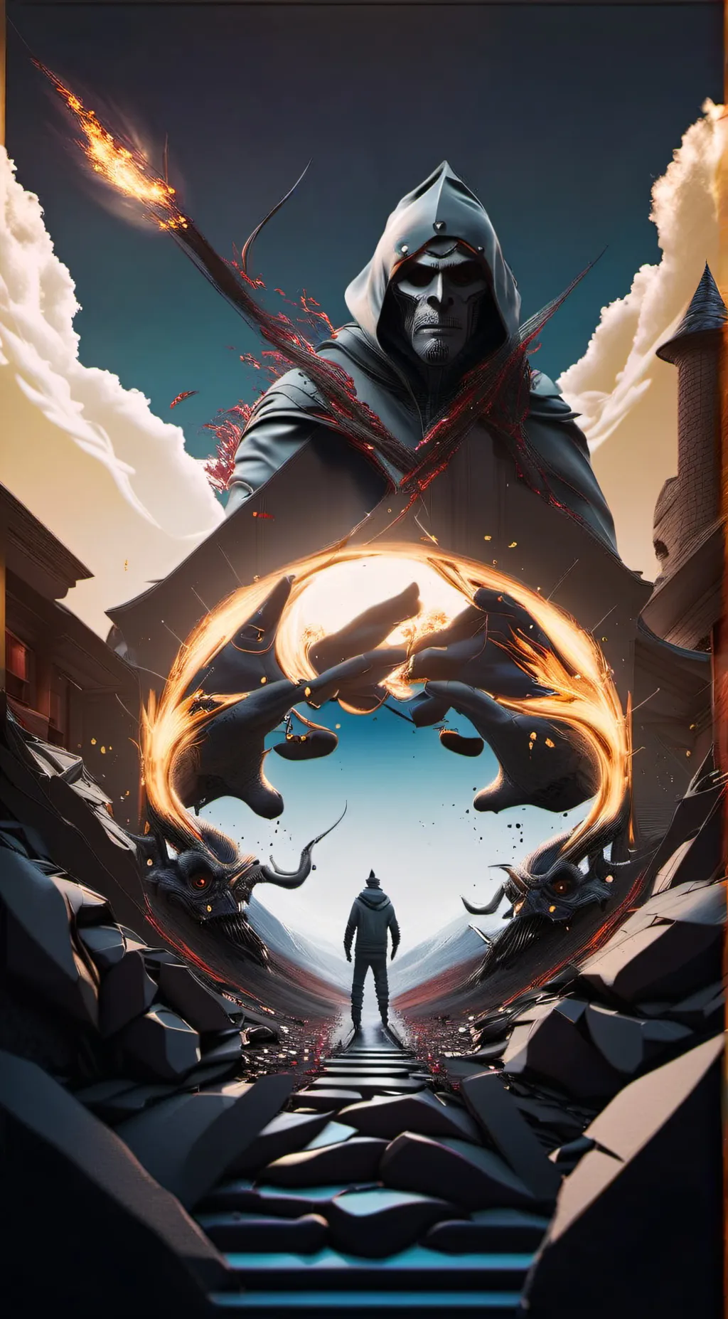 ai character: Multiverse God background