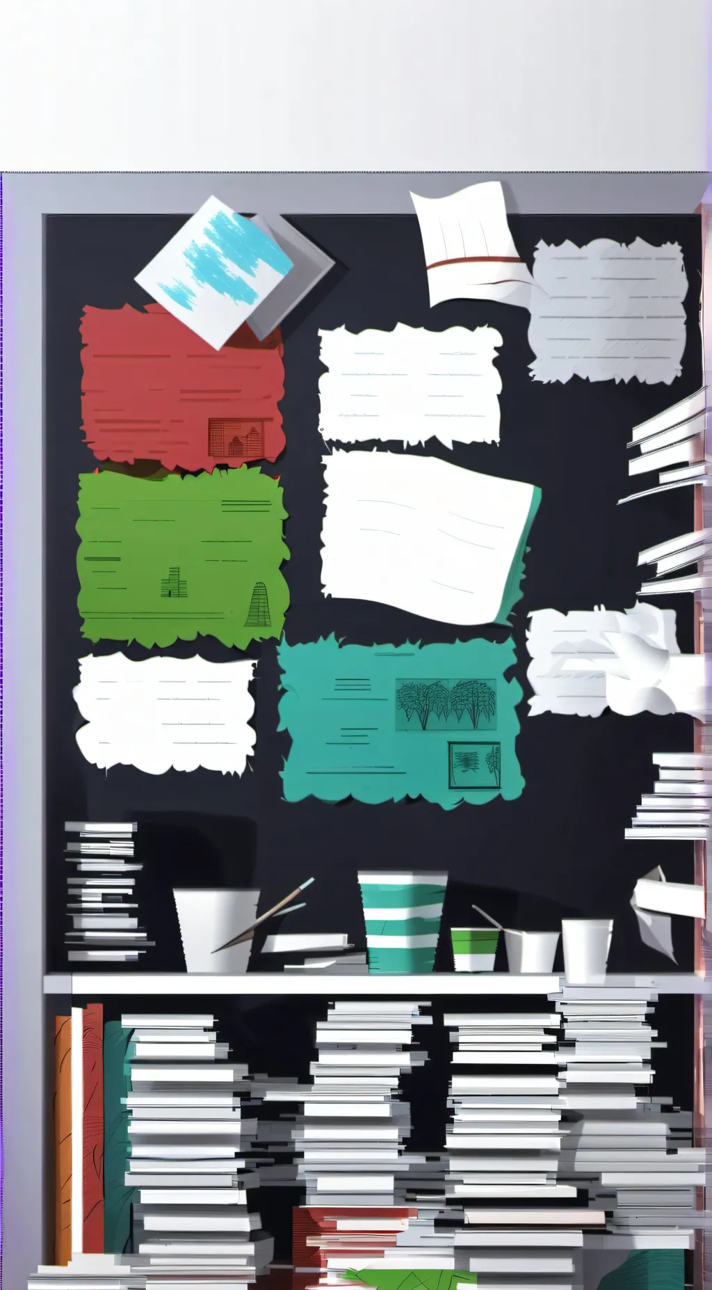 ai character: miss. circle background