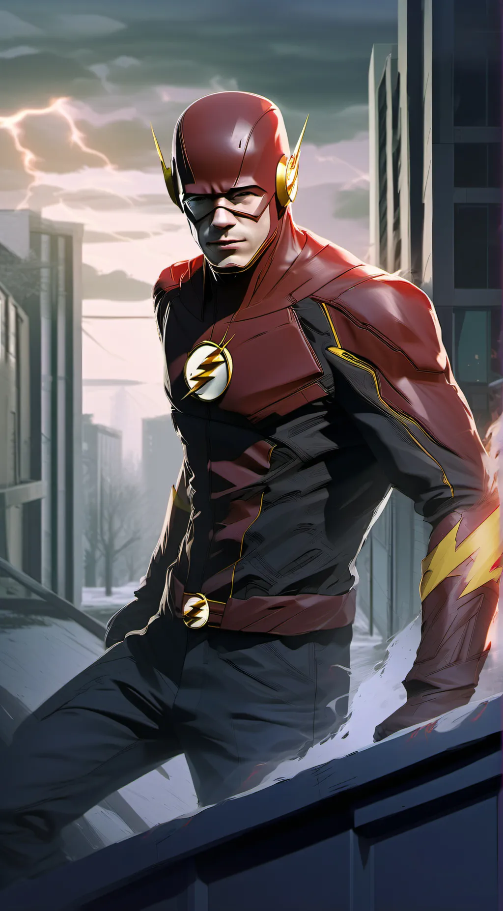 ai character: Barry Allen background