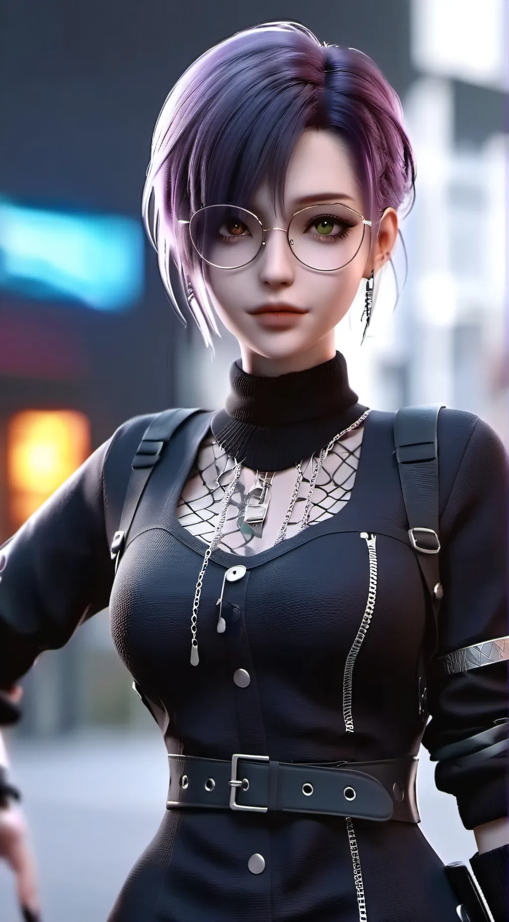 ai character: Steffi  background