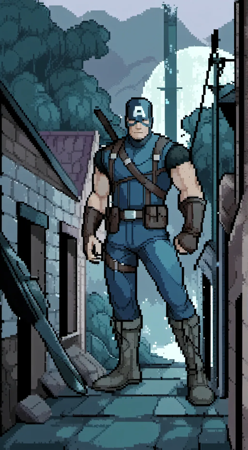 ai character: Avengers background