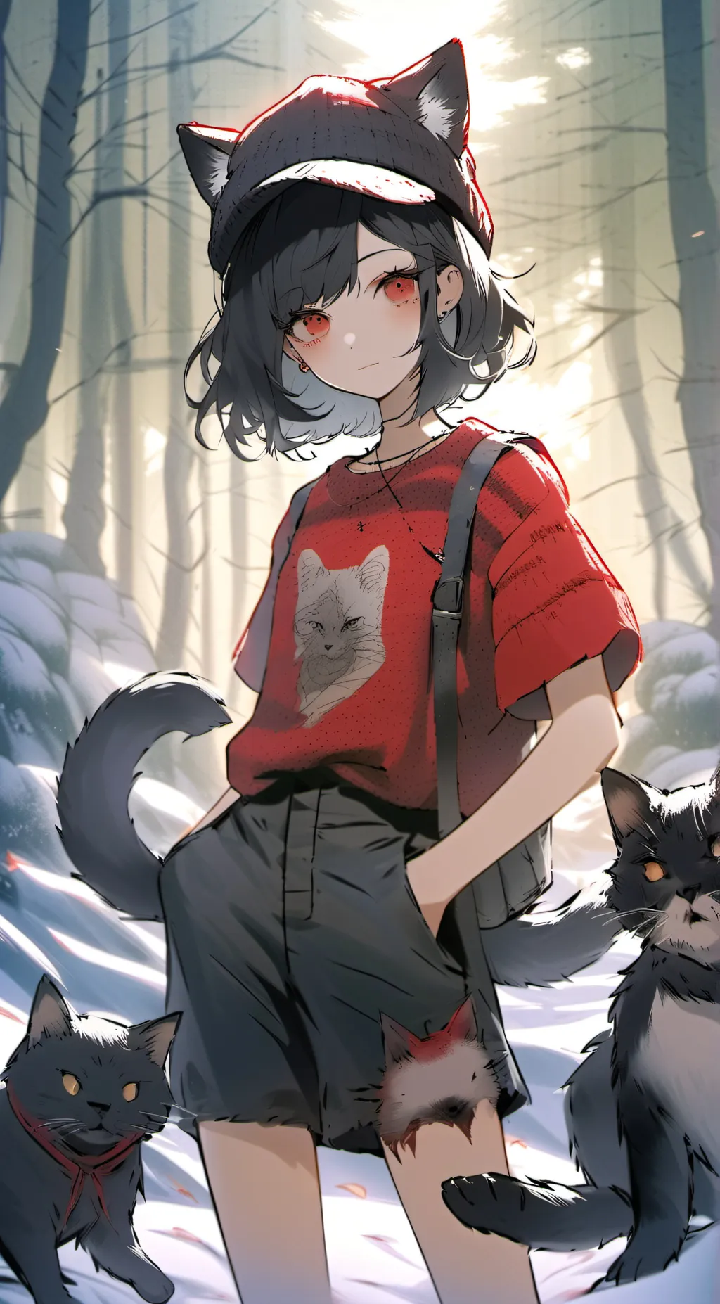 ai character: MATERZAK  background