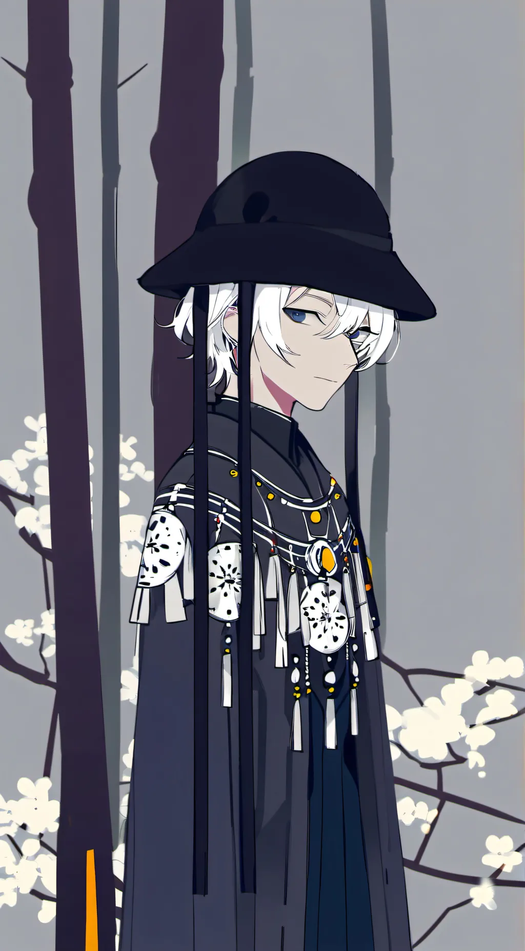 ai character: Willy wonka background