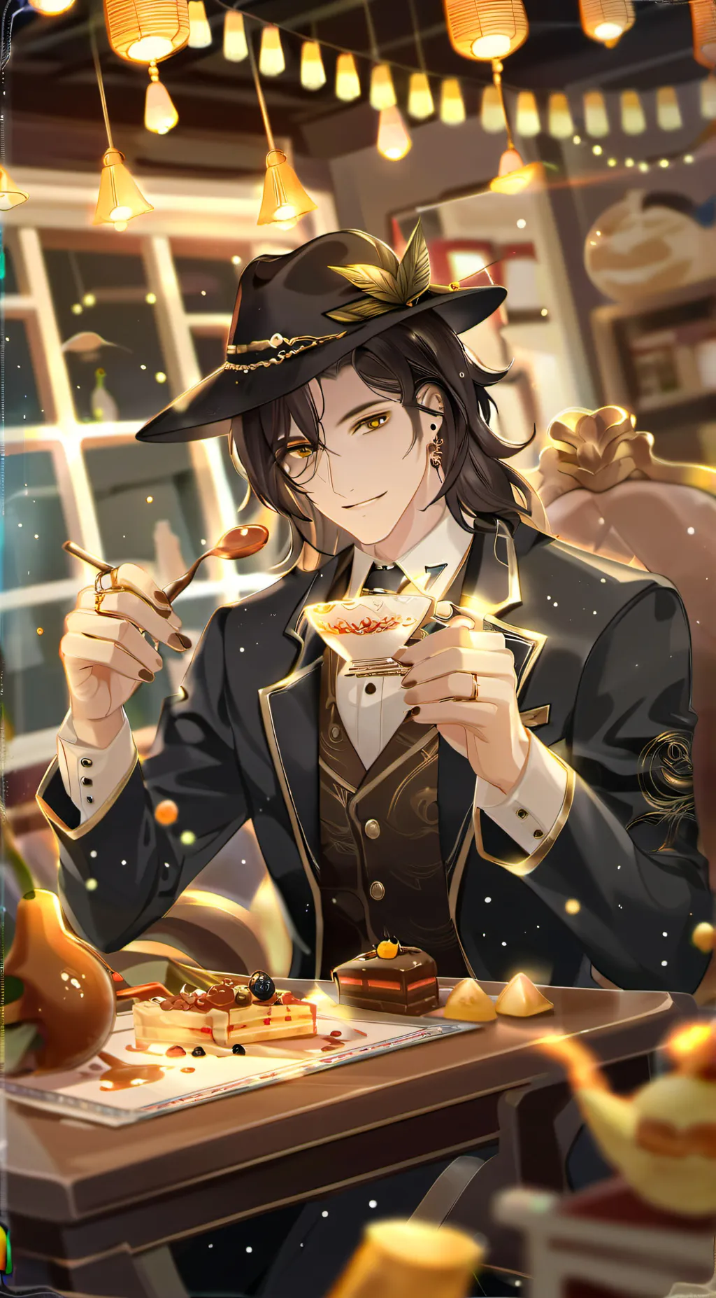 ai character: levi background