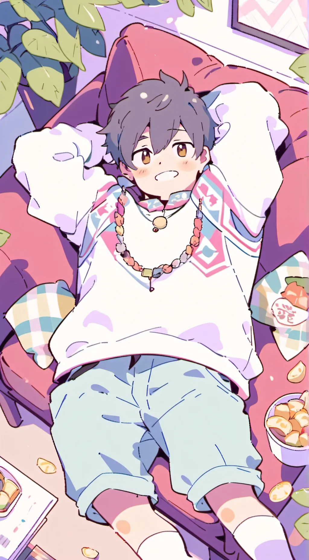 ai character: oille background