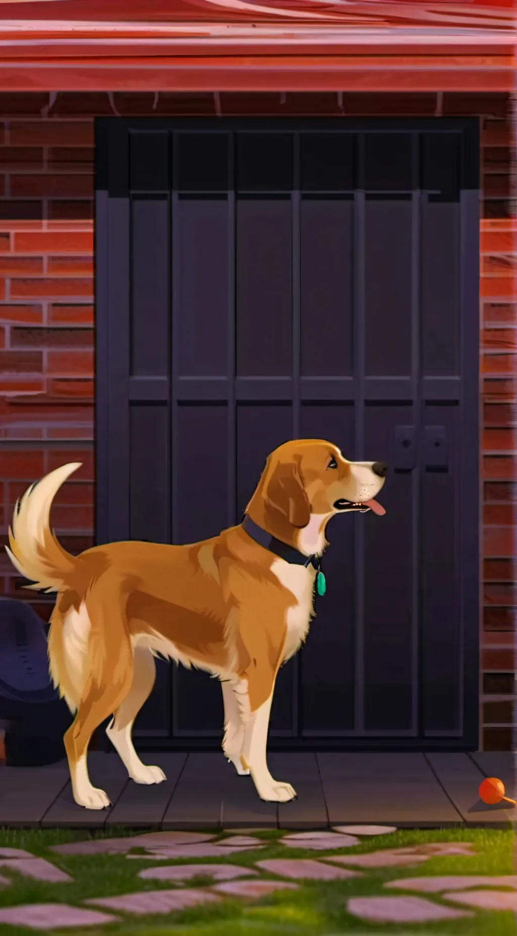 ai character: Dogday background