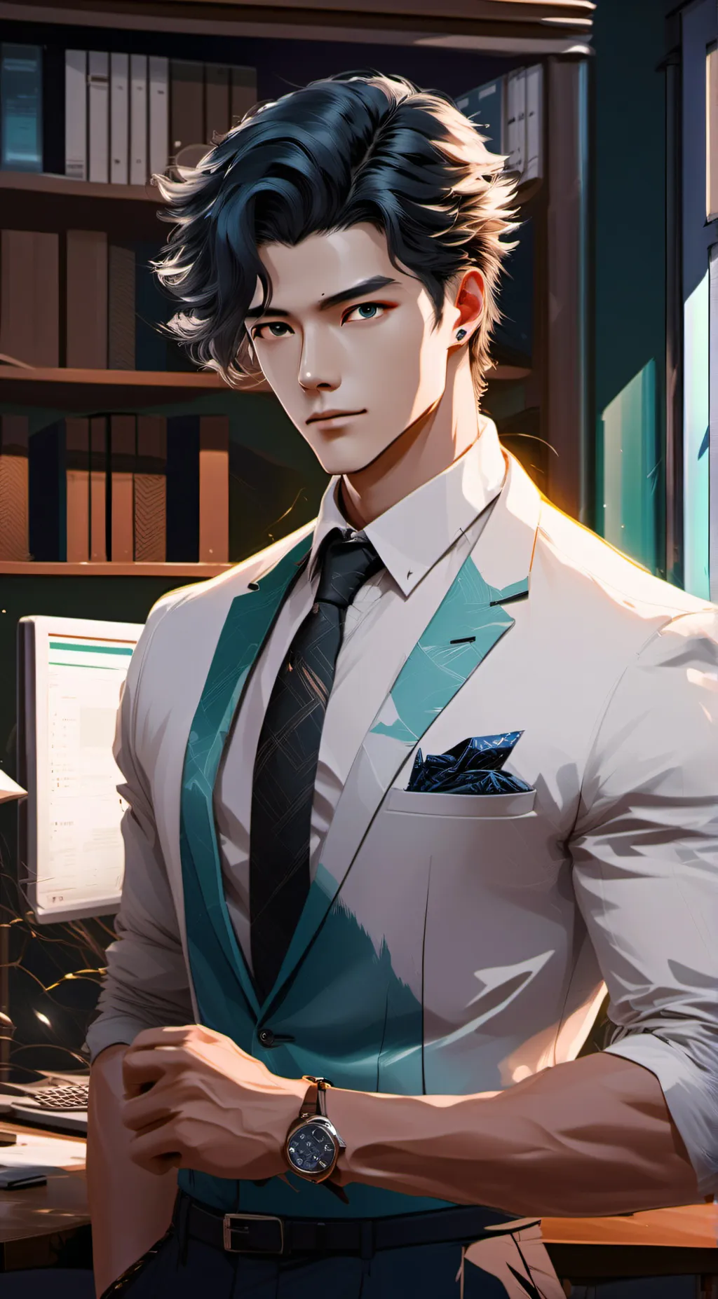 ai character: James Smith background