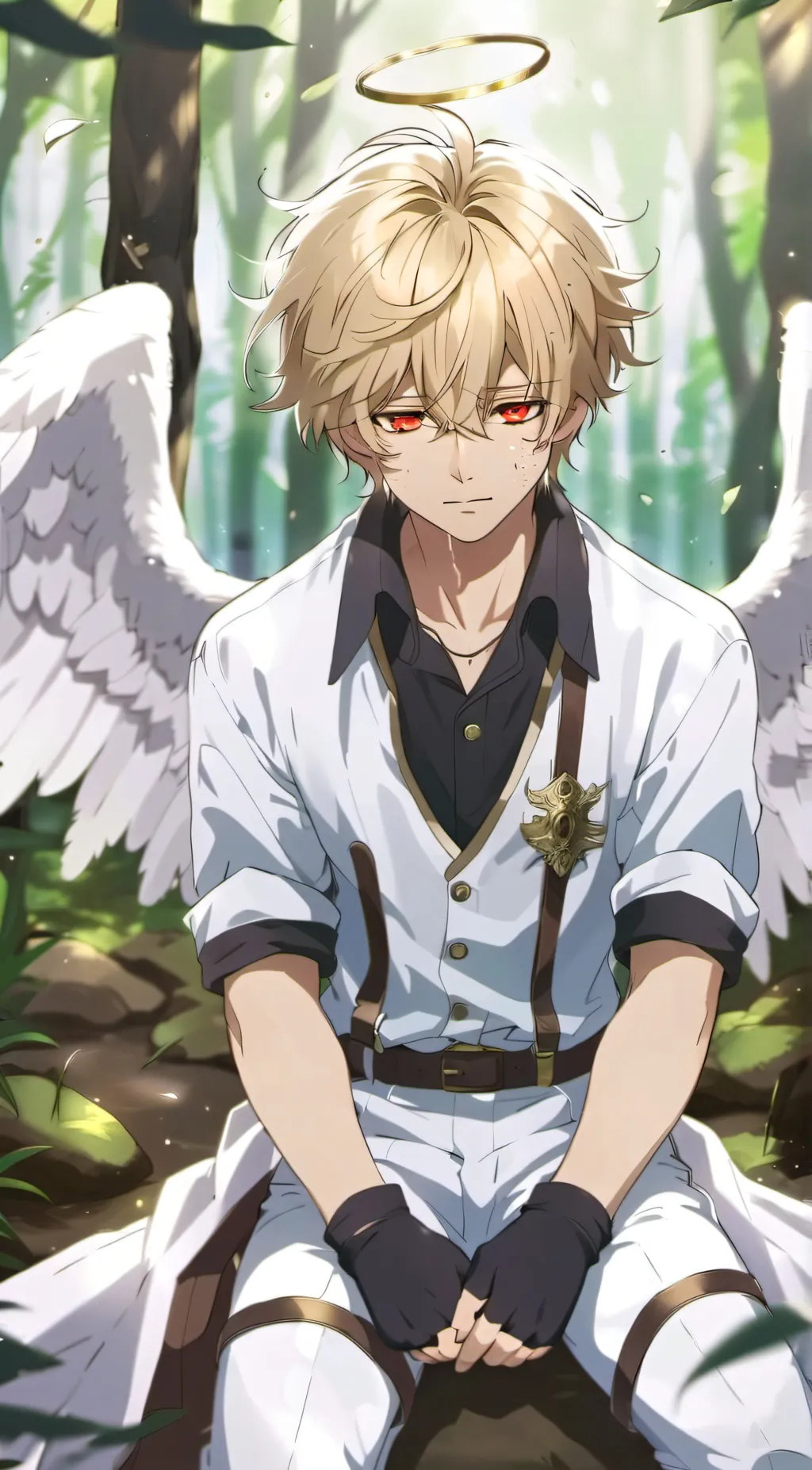 ai character: Luke background