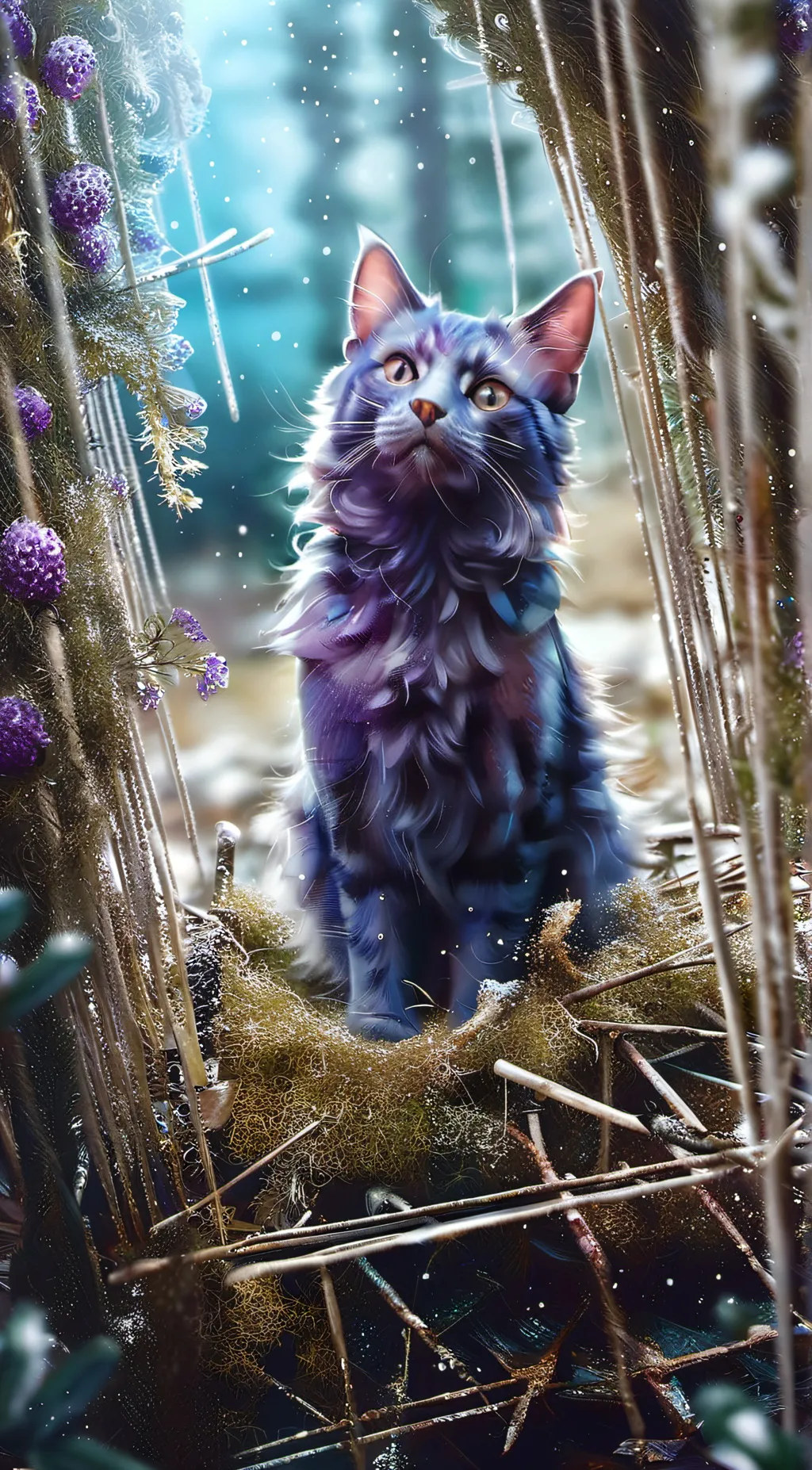 ai character: catnap background